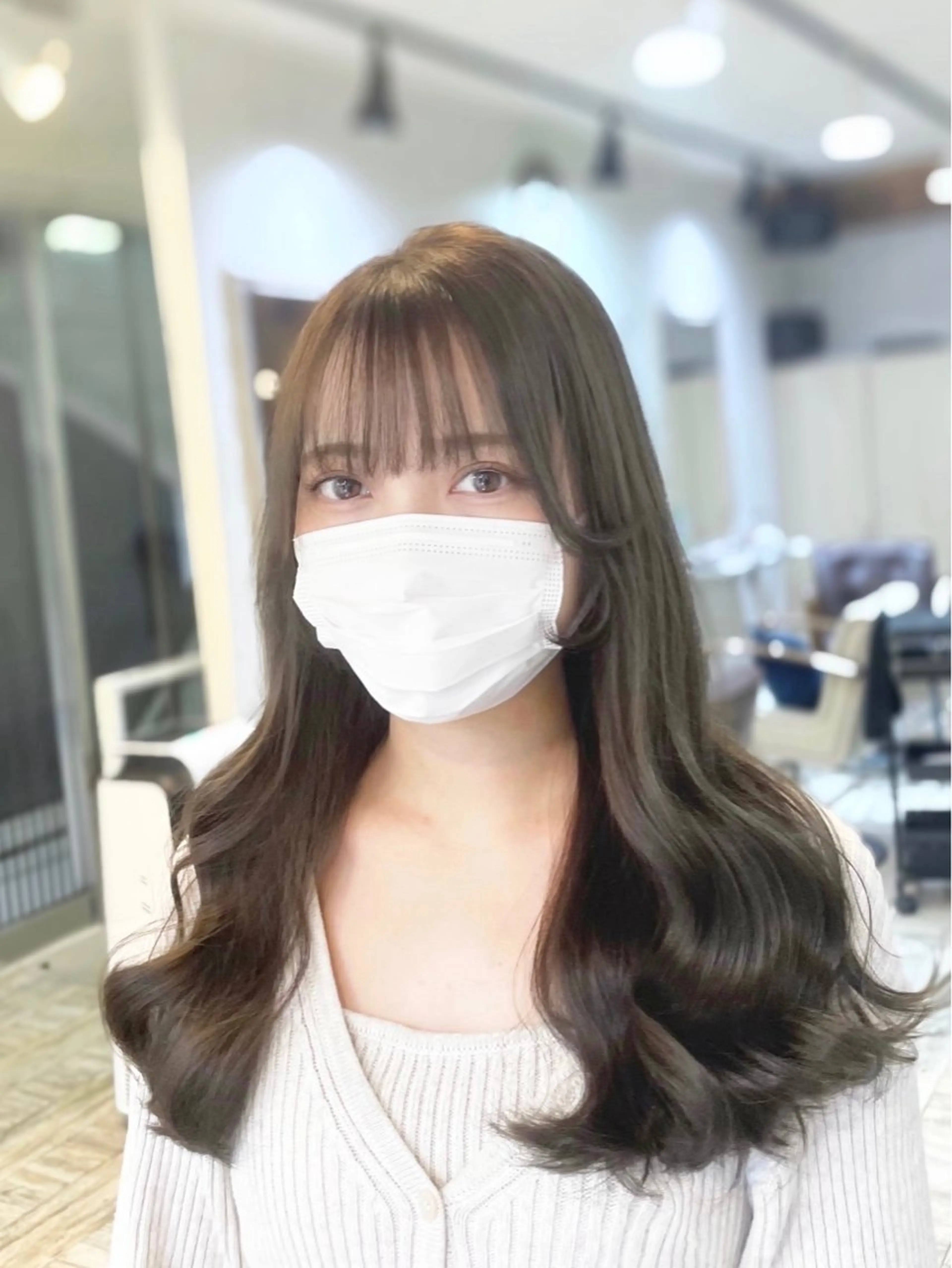 ロング カラー ベージュカラー ブリーチ ダブルカラー ブリーチなしカラー カット ヘアカラー トリートメント motel所属・モデルや芸能人も通う ✨マンツーマンサロンのヘアスタイル