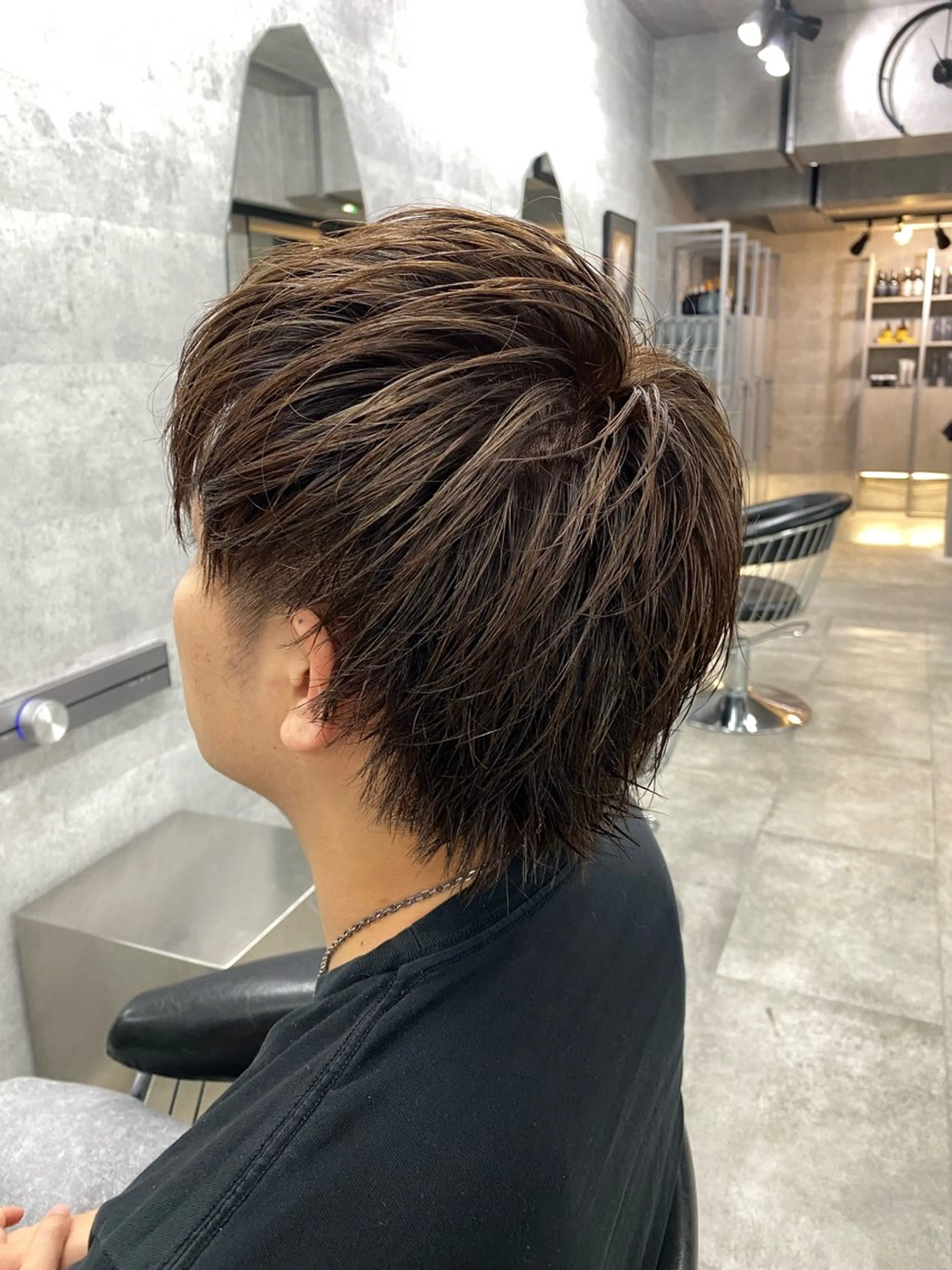カラー メンズ メンズハイライト ハイライトカラー riho 🥣🤍のヘアスタイル