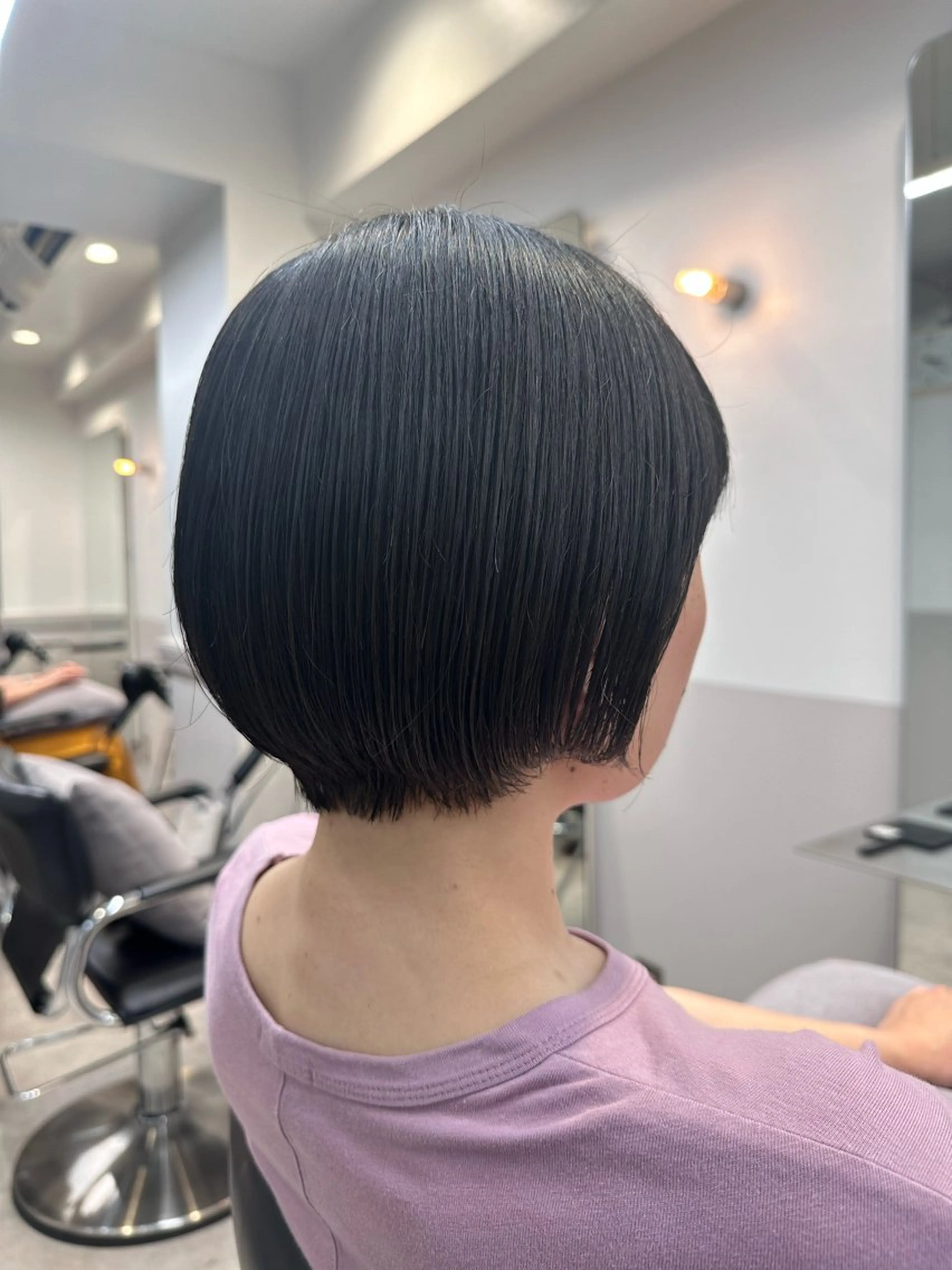 ショート ショートボブ ボブ ショートヘア あいこ/レイヤー カット🌷銀座のヘアスタイル