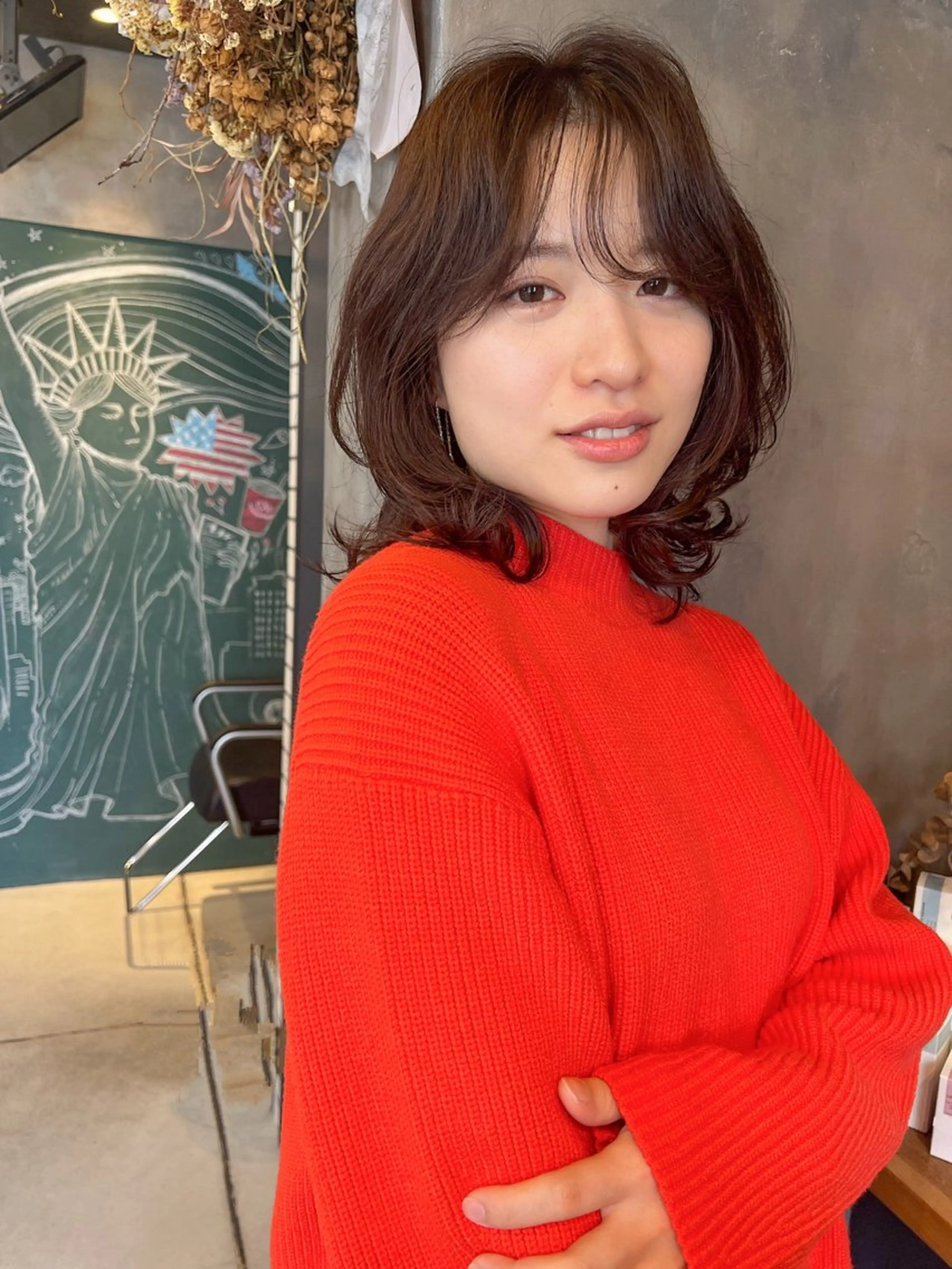 ミディアム ミヨシマユ✨ チーフ就任記念🌈のヘアスタイル