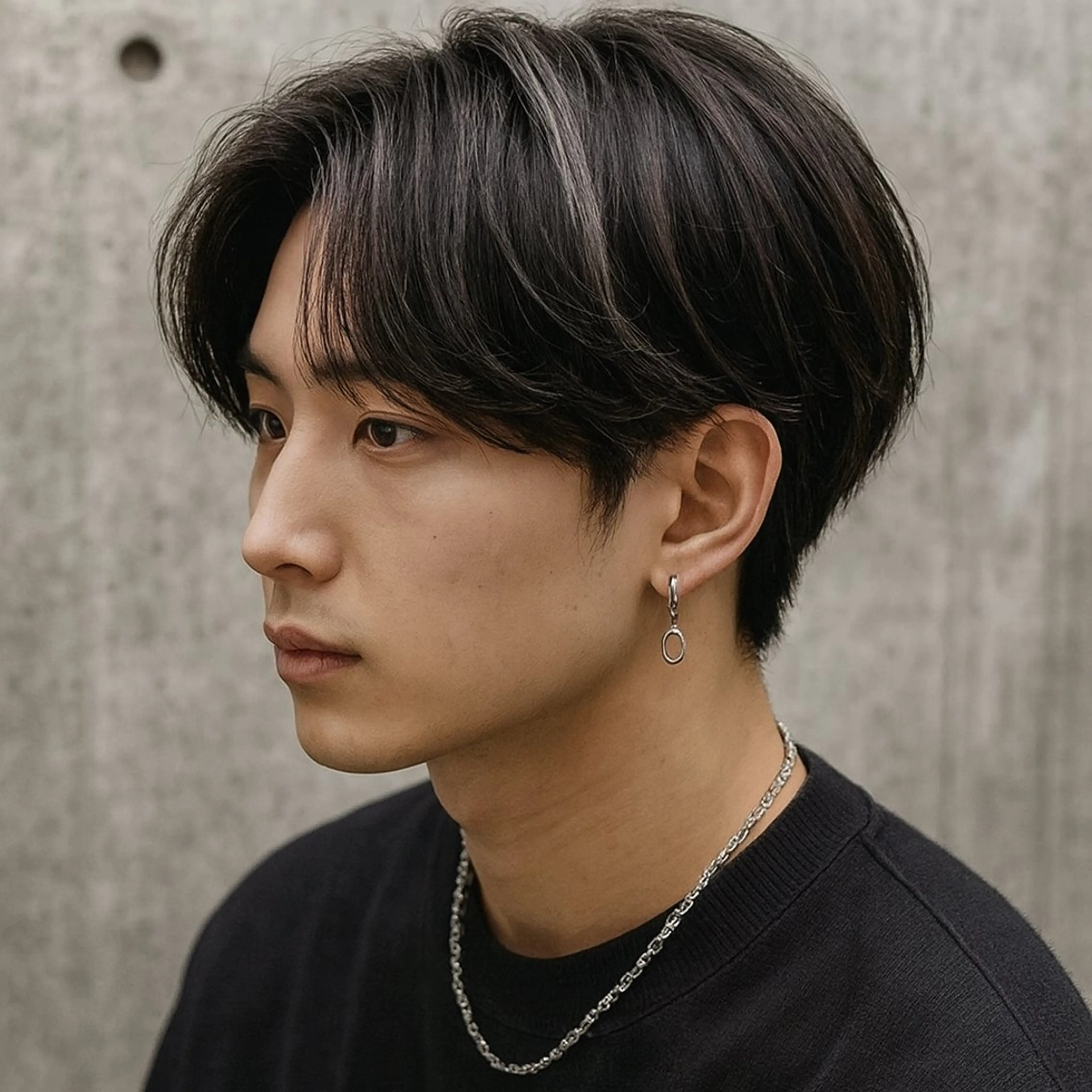 【ナチュラルカラー】メンズカット+カラー＋ケアトリートメントの写真