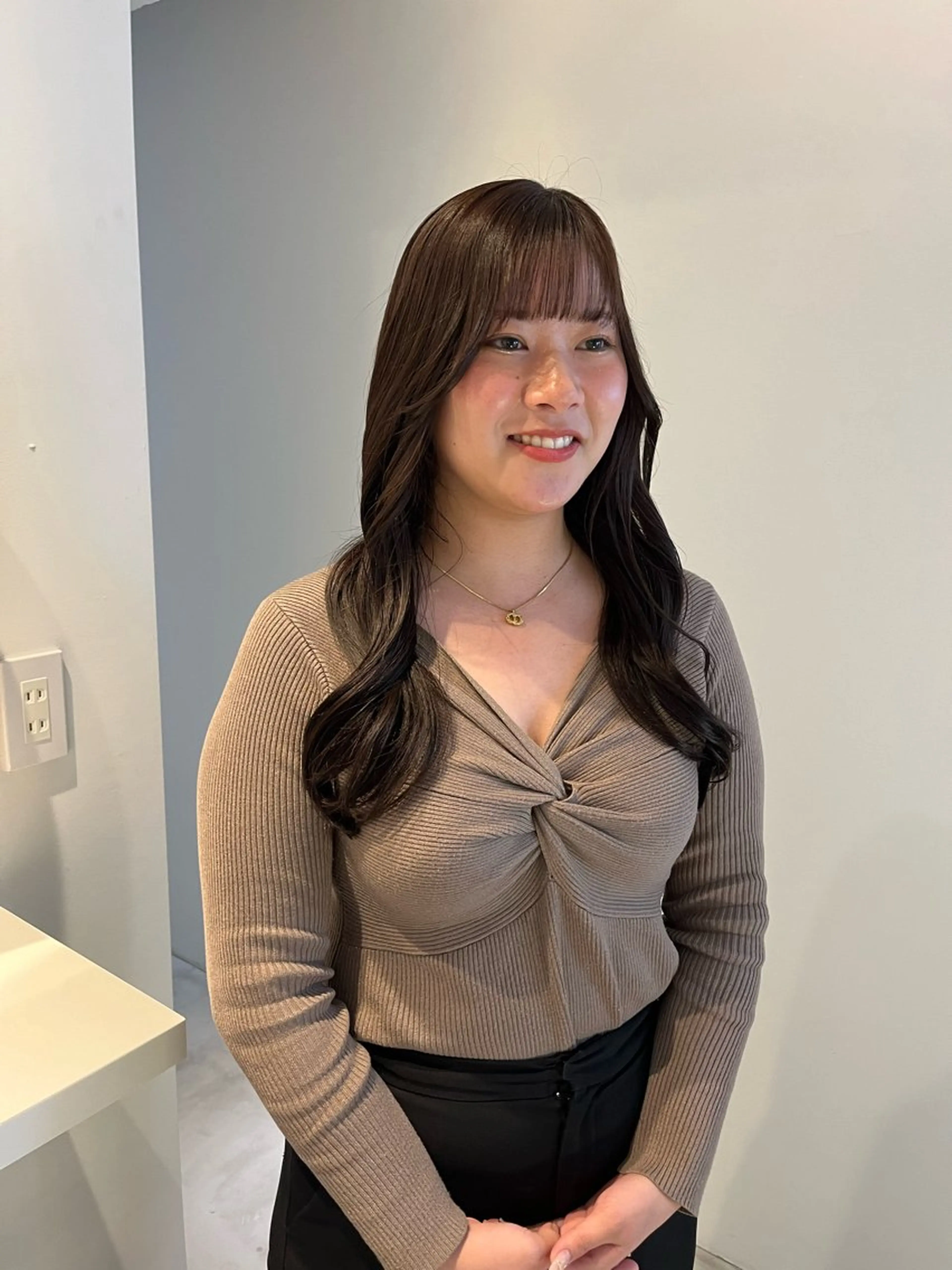 ロング ALLYS 渋谷店所属・最高級の艶のある カラーmei🎨のヘアスタイル