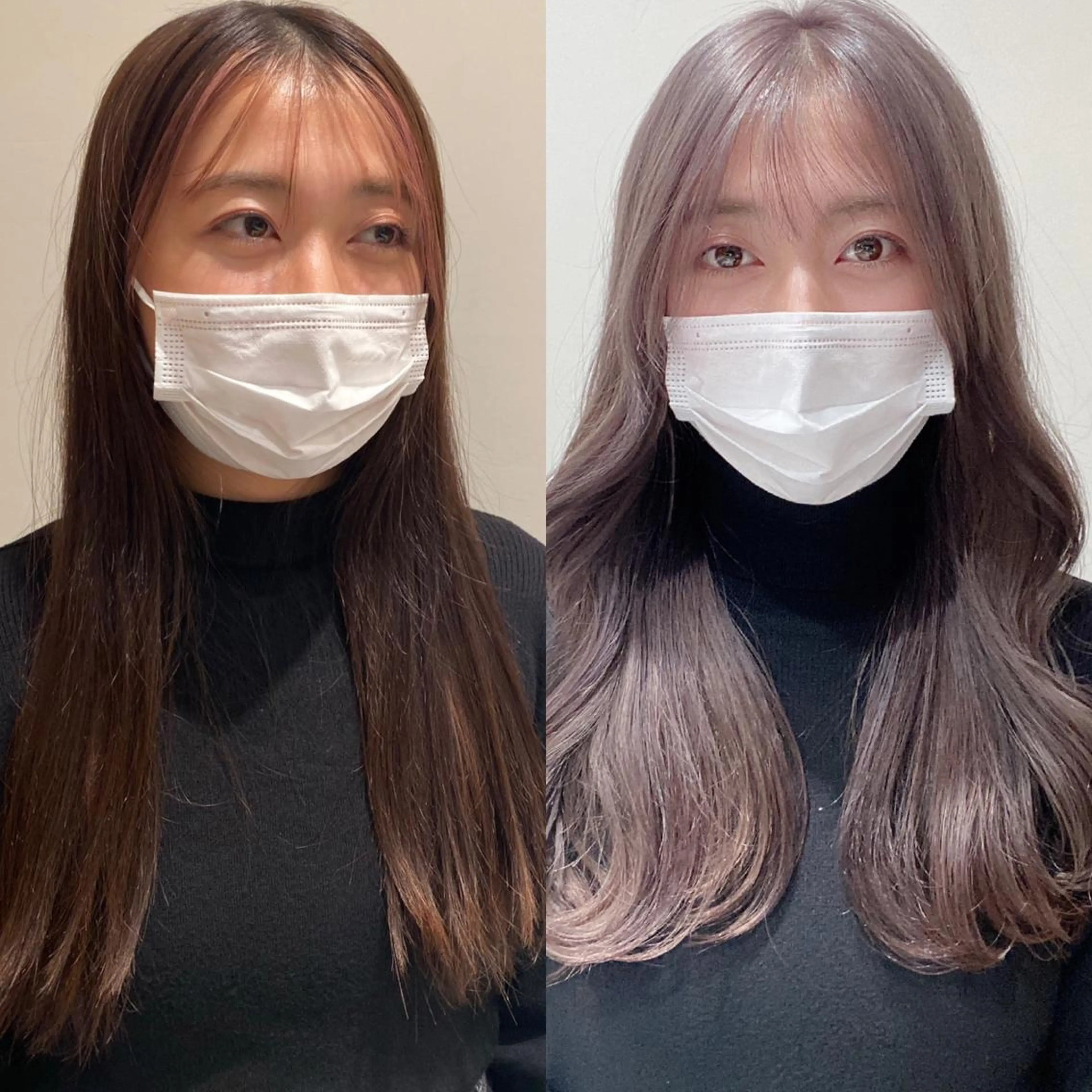 ロング カラー パーマ ヘアアレンジ 小野寺瑞希 /最小顔カットのヘアスタイル