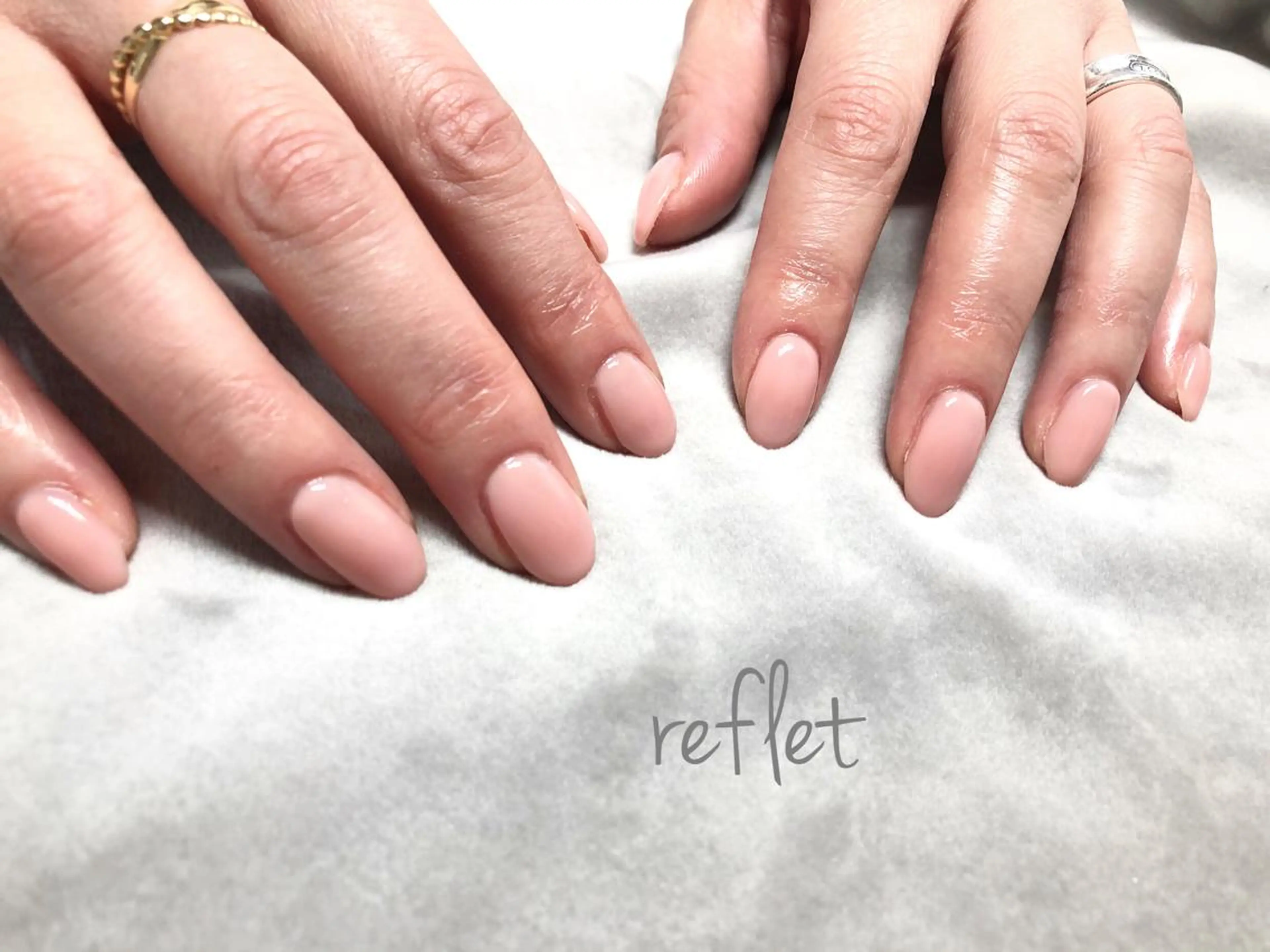 カラー ハンドネイル reflet nailのネイルデザイン