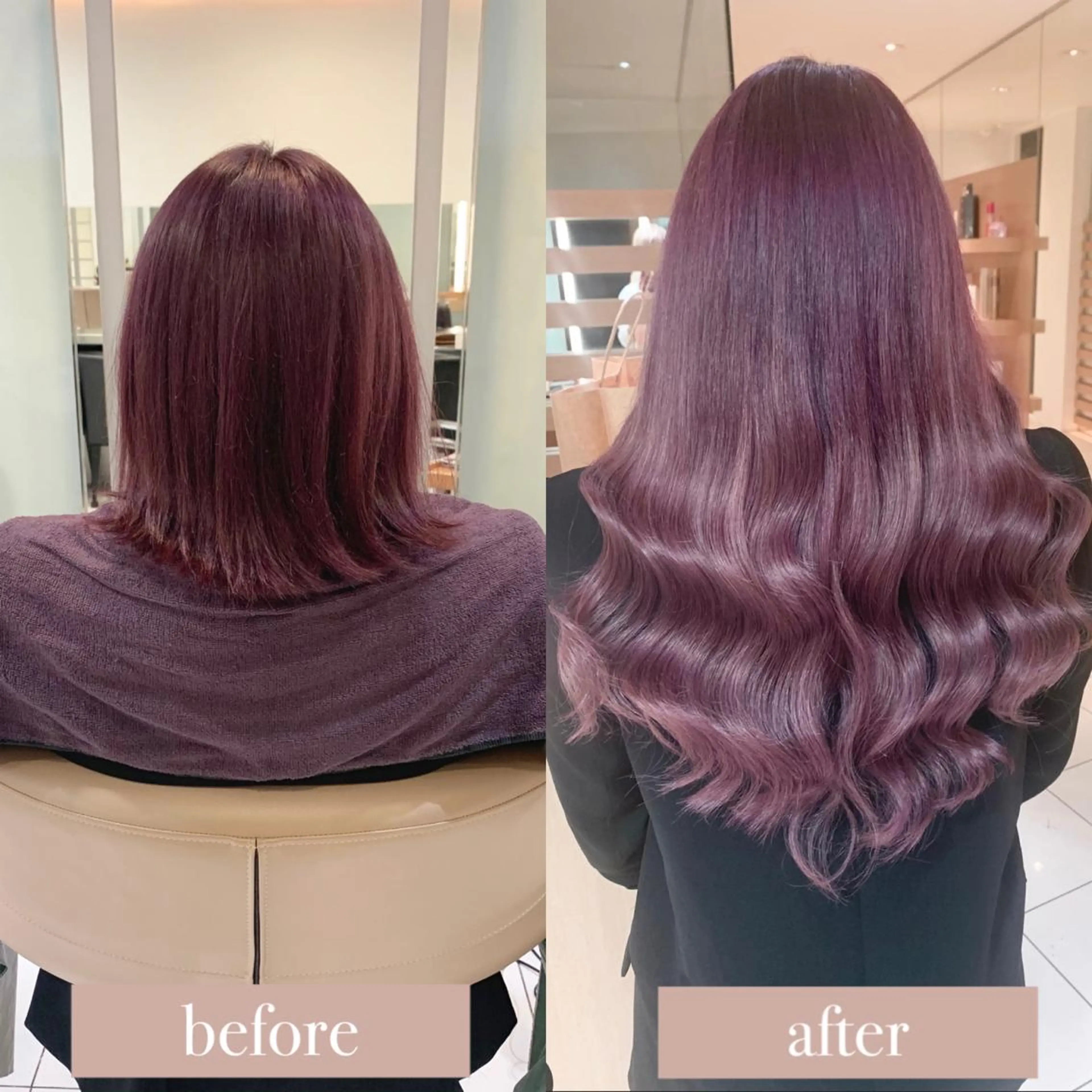 ロング カラー シールエクステ エクステ エクステ　ユノキ リョウタのヘアスタイル