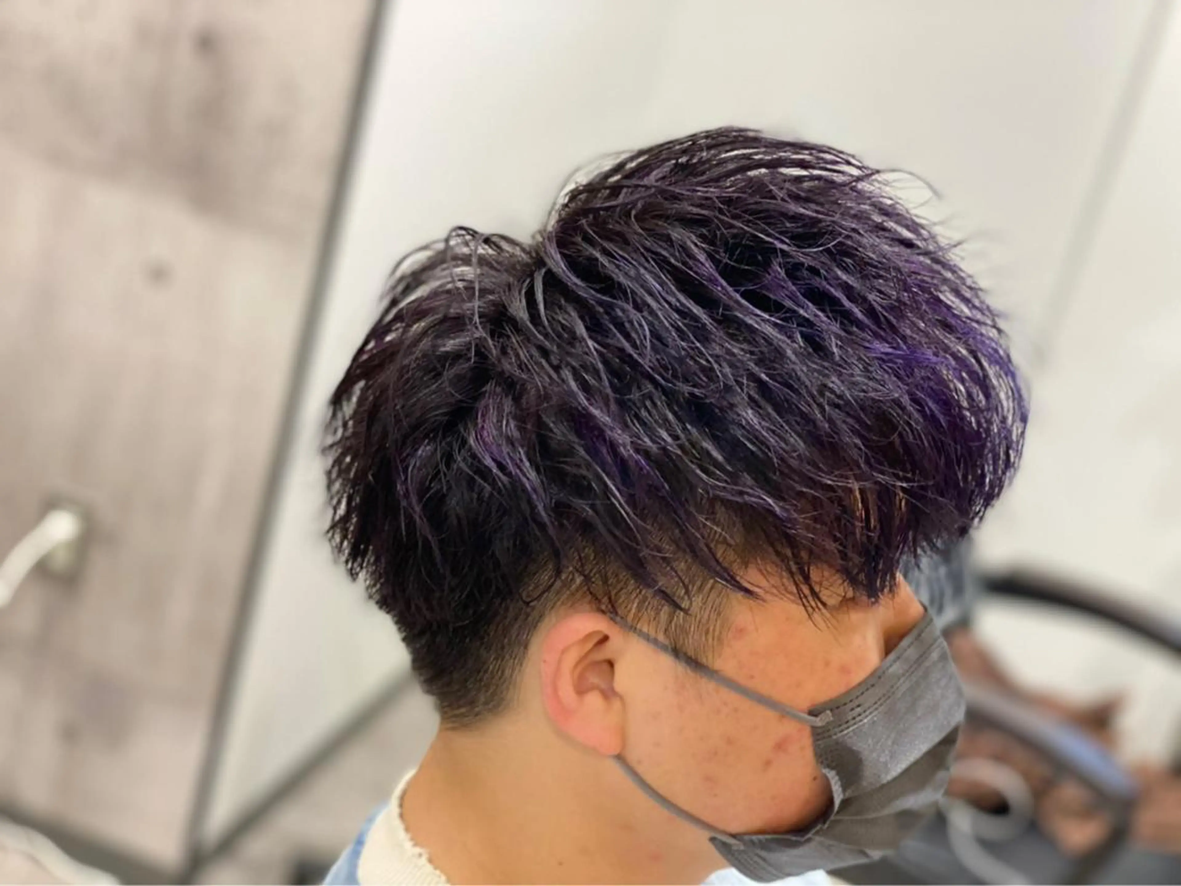 カラー メンズ メンズメッシュ メッシュ 髪質改善/メテオボブ DAISHI✨のヘアスタイル
