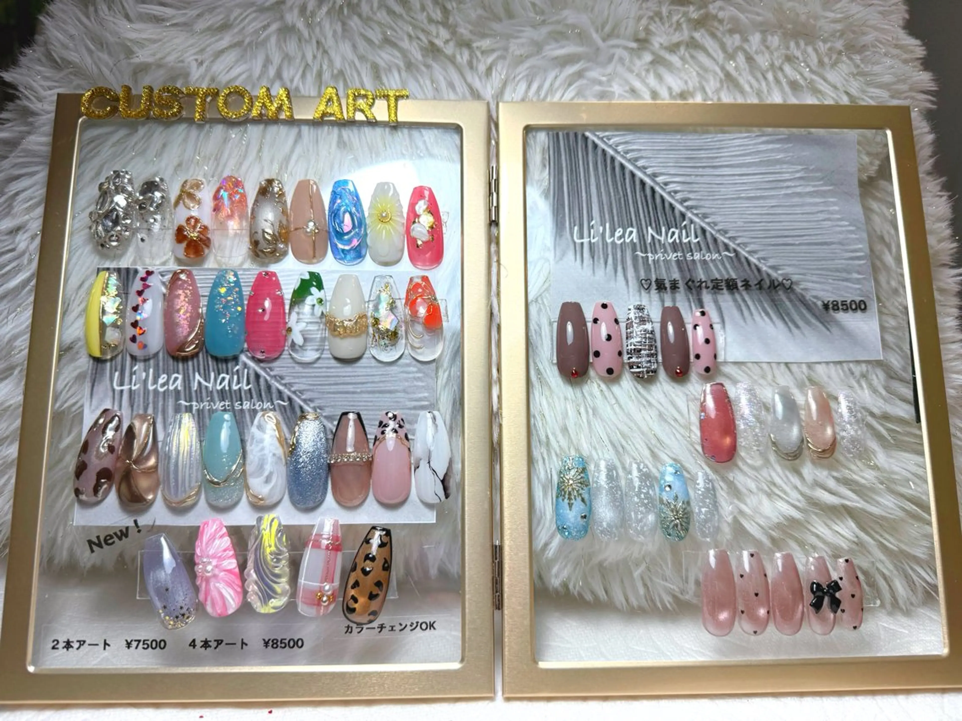 ネイル ハンドネイル Li'leaNail AINAのネイルデザイン