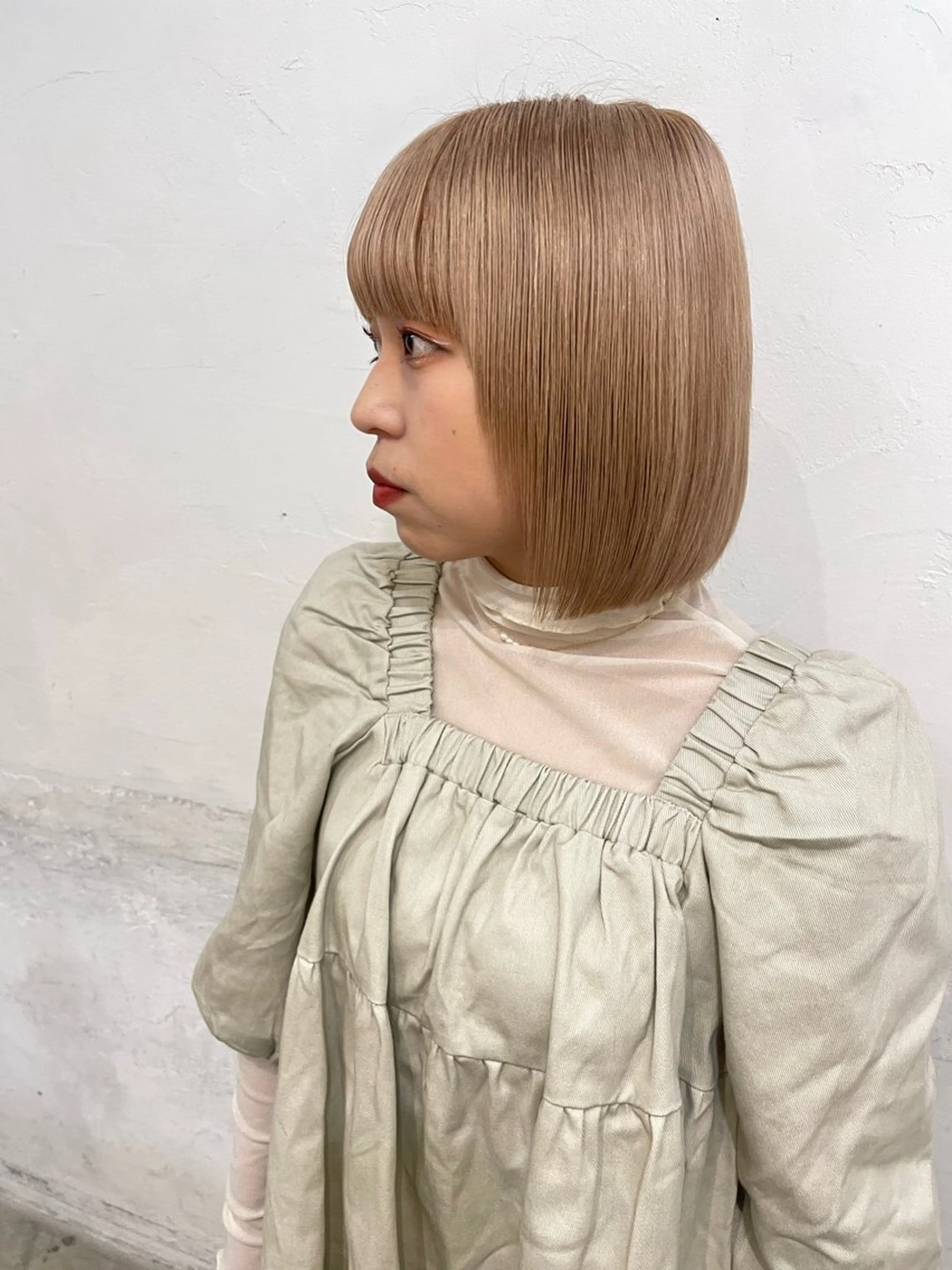 ミディアム ALLYS 渋谷店所属・最高級の艶のある カラーmei🎨のヘアスタイル