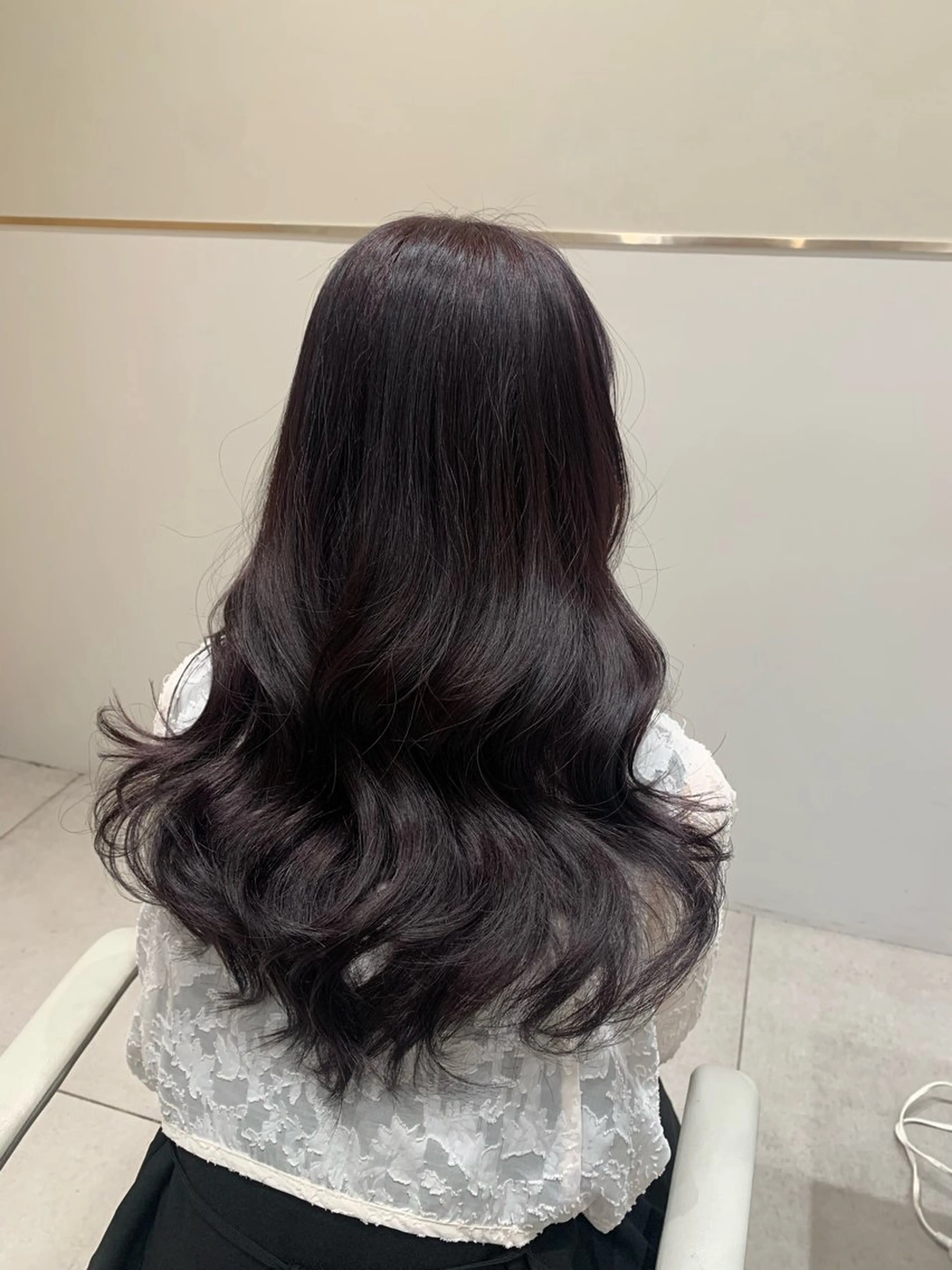 ロング カラー ヘアアレンジ 小塩 萌々香のヘアスタイル