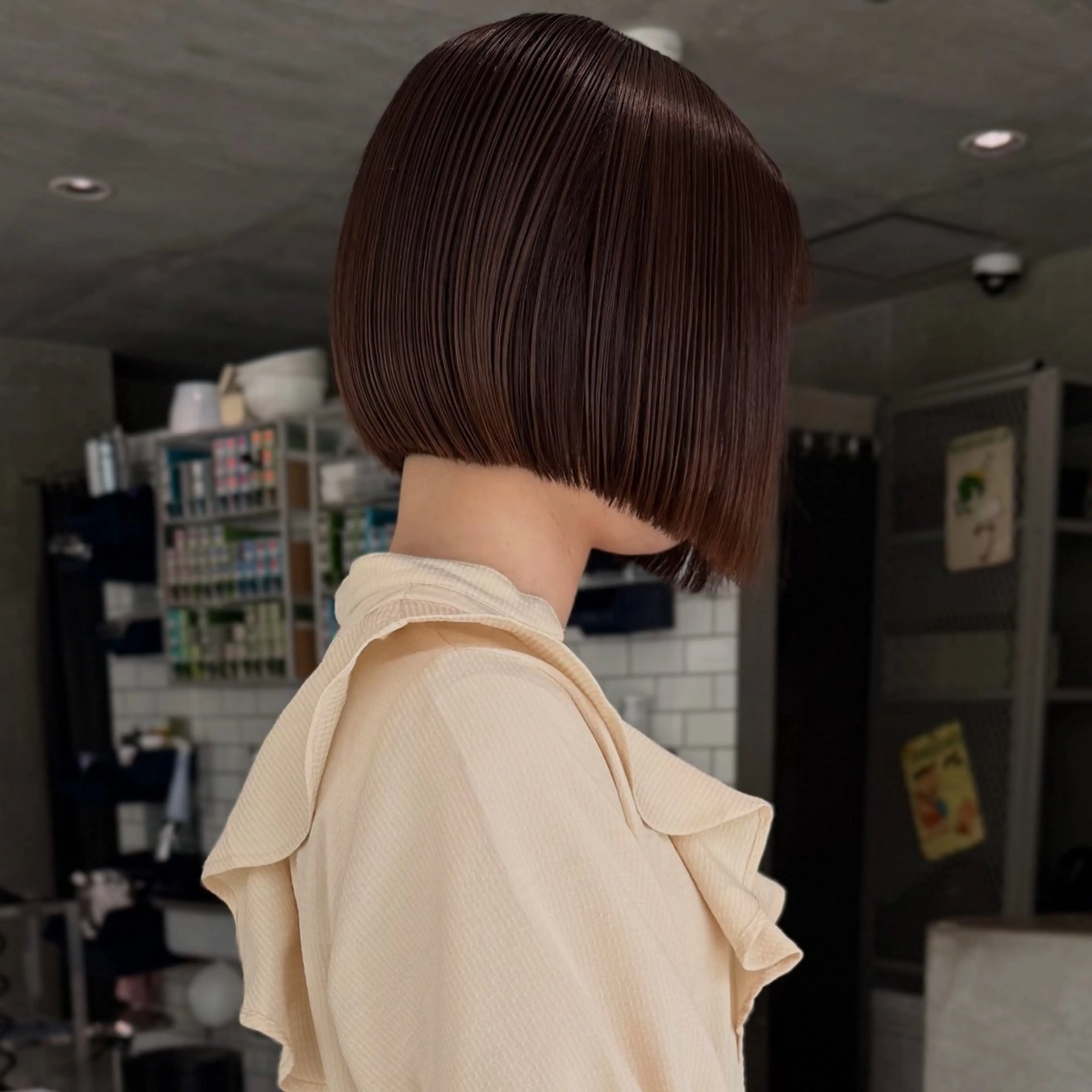 ショート ボブ/ショートボブ/ 岡山駅/別曽遥也のヘアスタイル