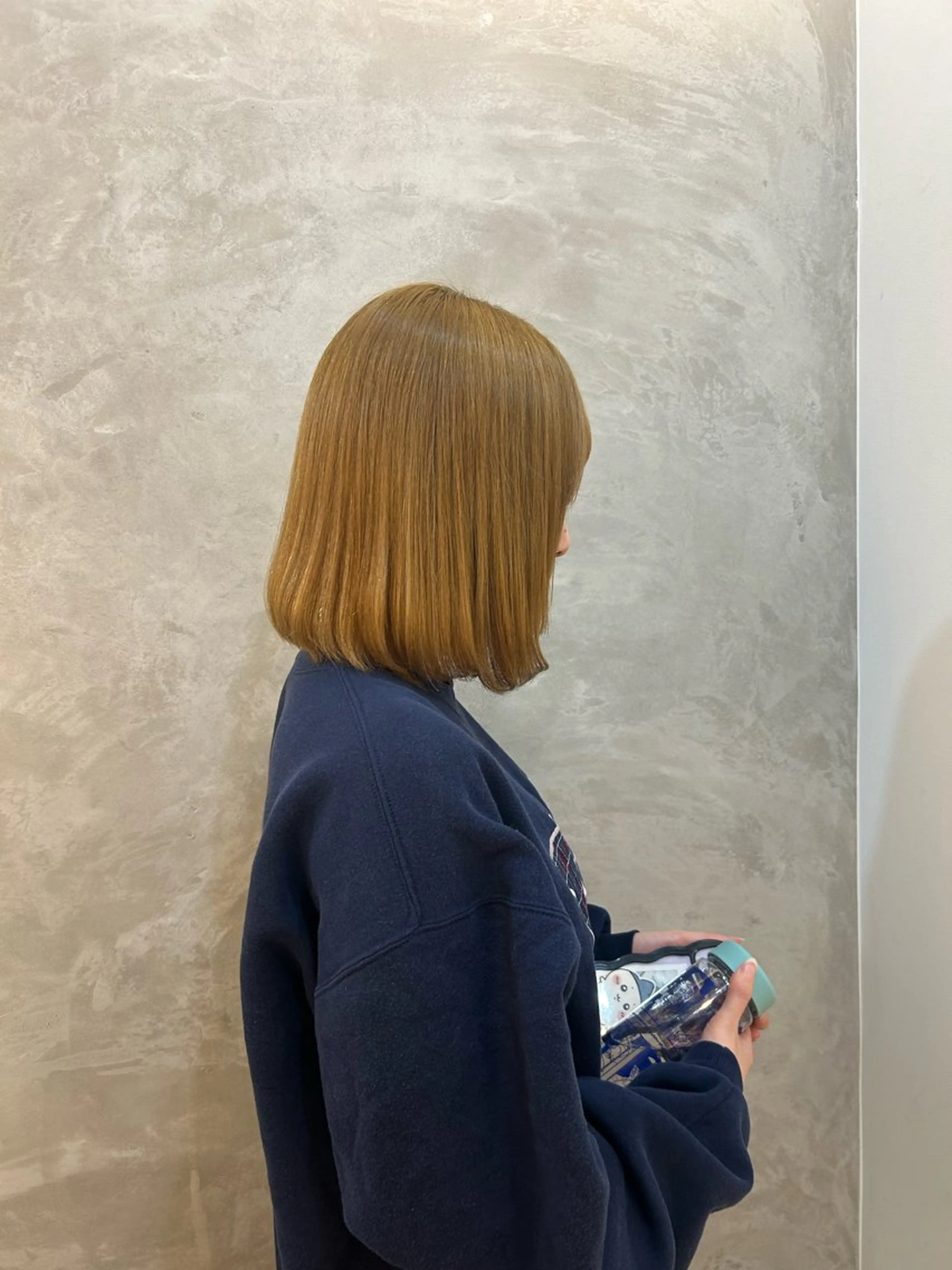 ミディアム ショート￤ボブ￤顔周 りcut￤ナノコ🎀のヘアスタイル