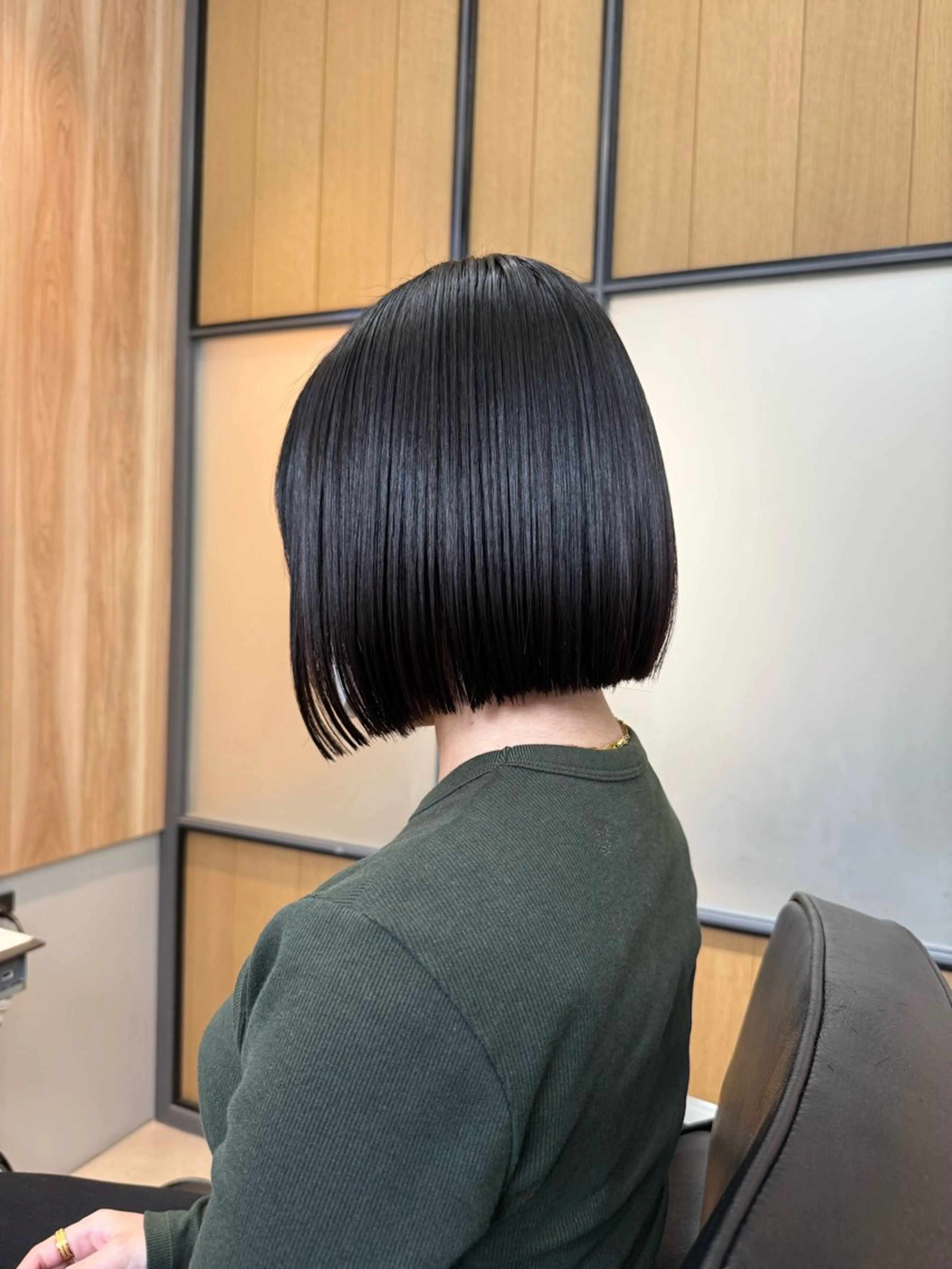 ショート 髪質改善 カット 縮毛矯正 トリートメント 神戸ボブ✂️ ioe三宮/田 伸佳のヘアスタイル