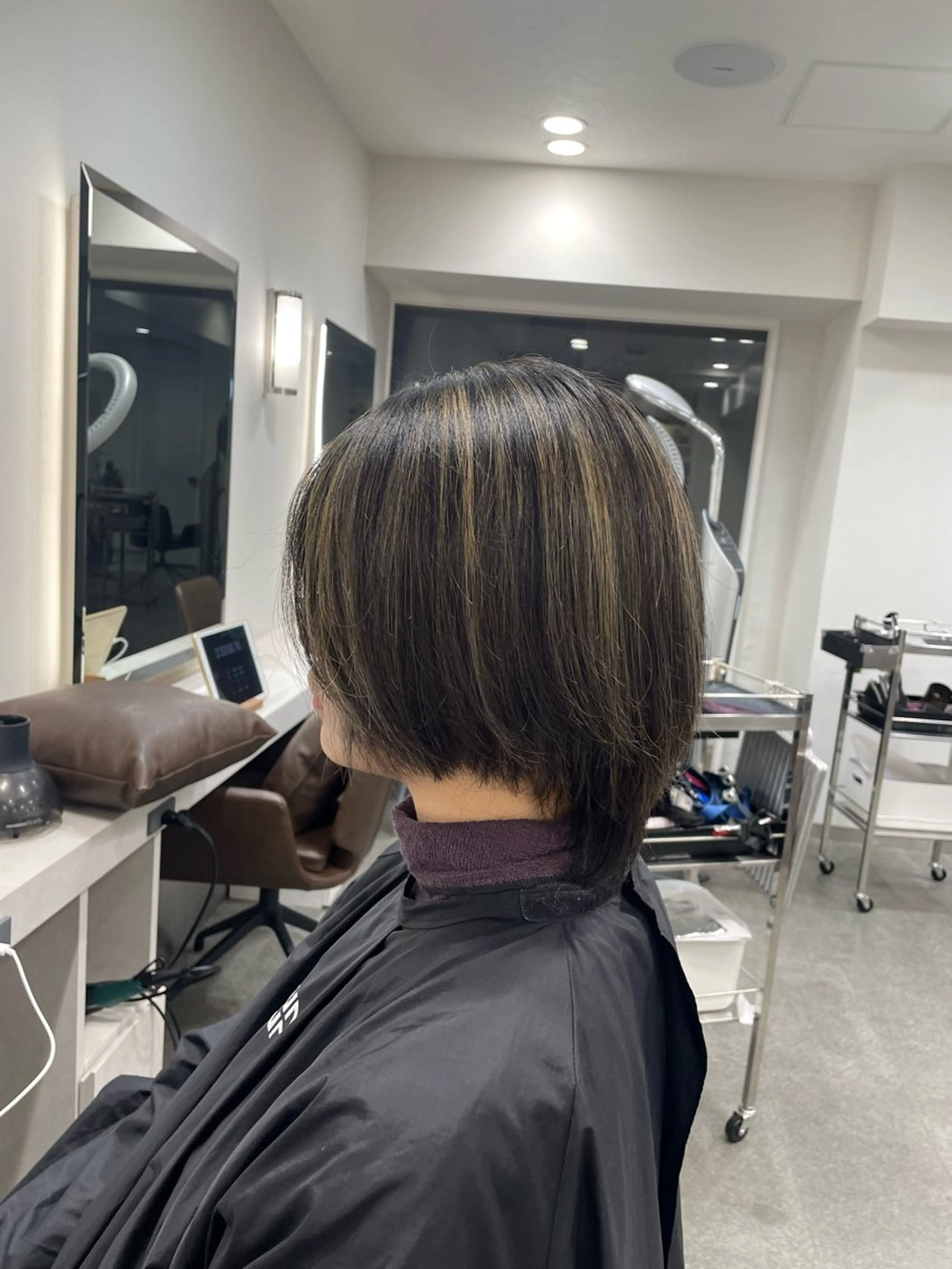 ミディアム ハイライト ハイライトカラー特 化/表参道/みづきのヘアスタイル