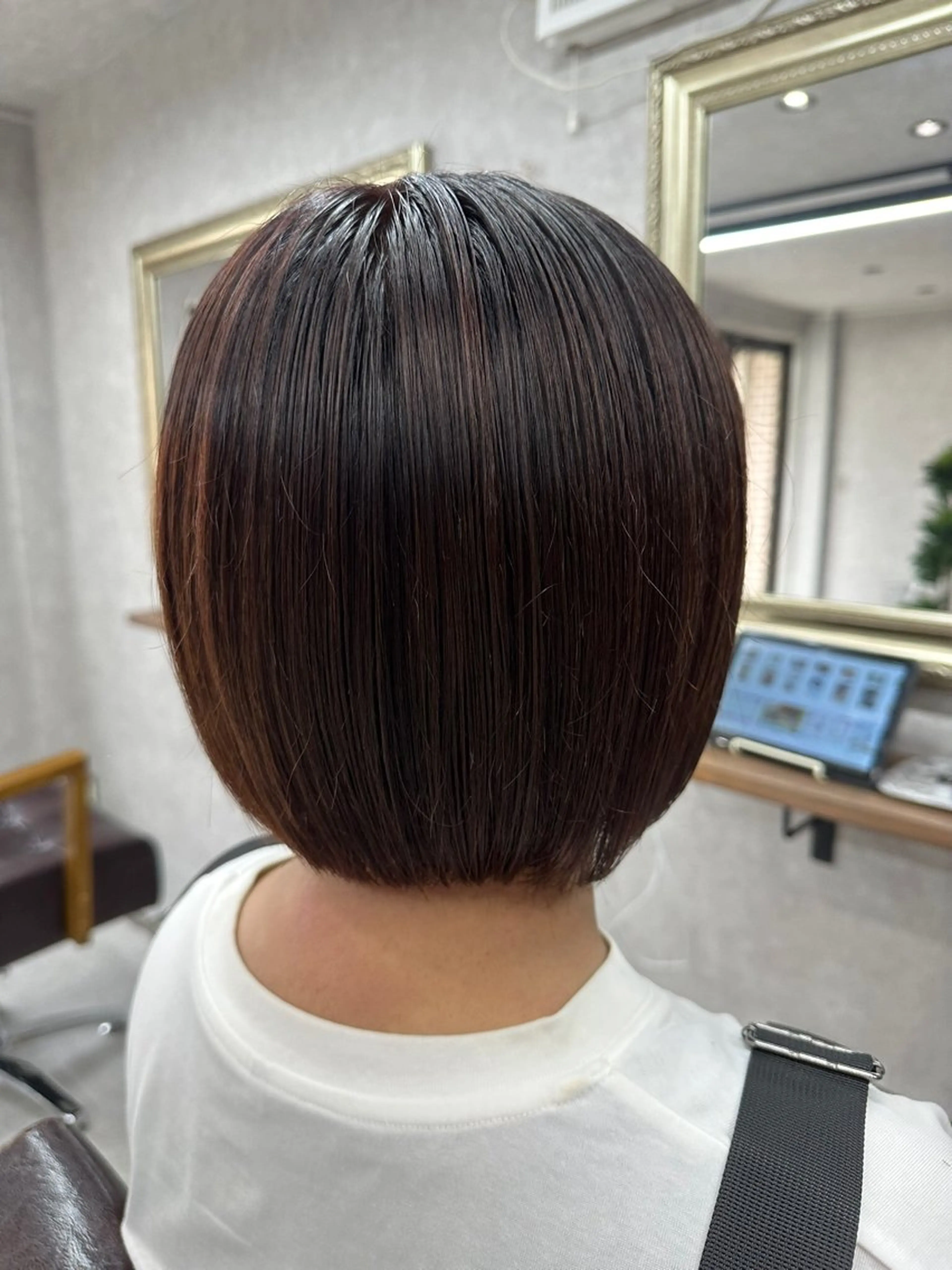 ショート カラー 髪質改善 髪質改善サロン Lien深井店のヘアスタイル