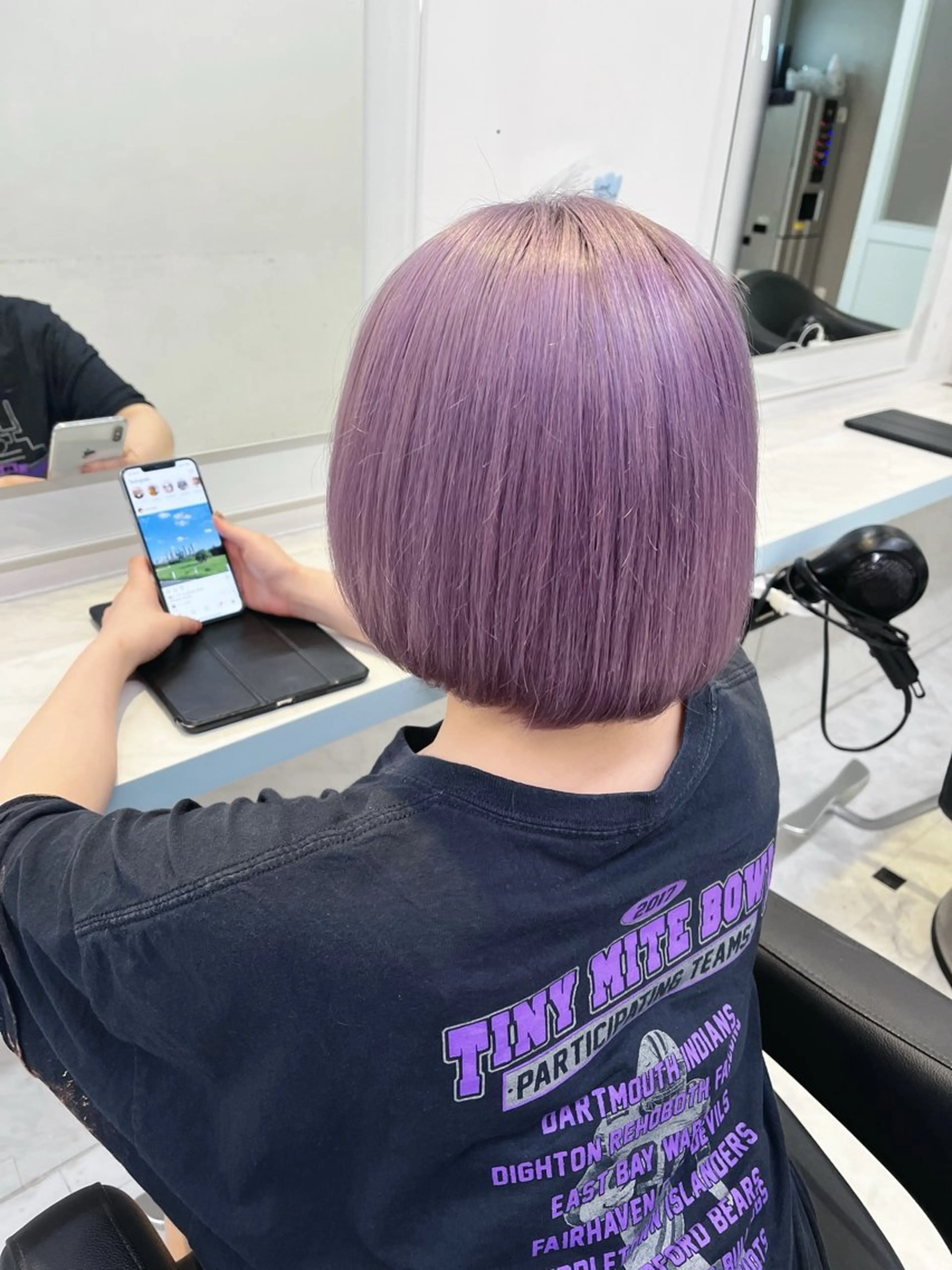 ミディアム 似合わせ艶カラー🪽 ひかる🪽🩶のヘアスタイル