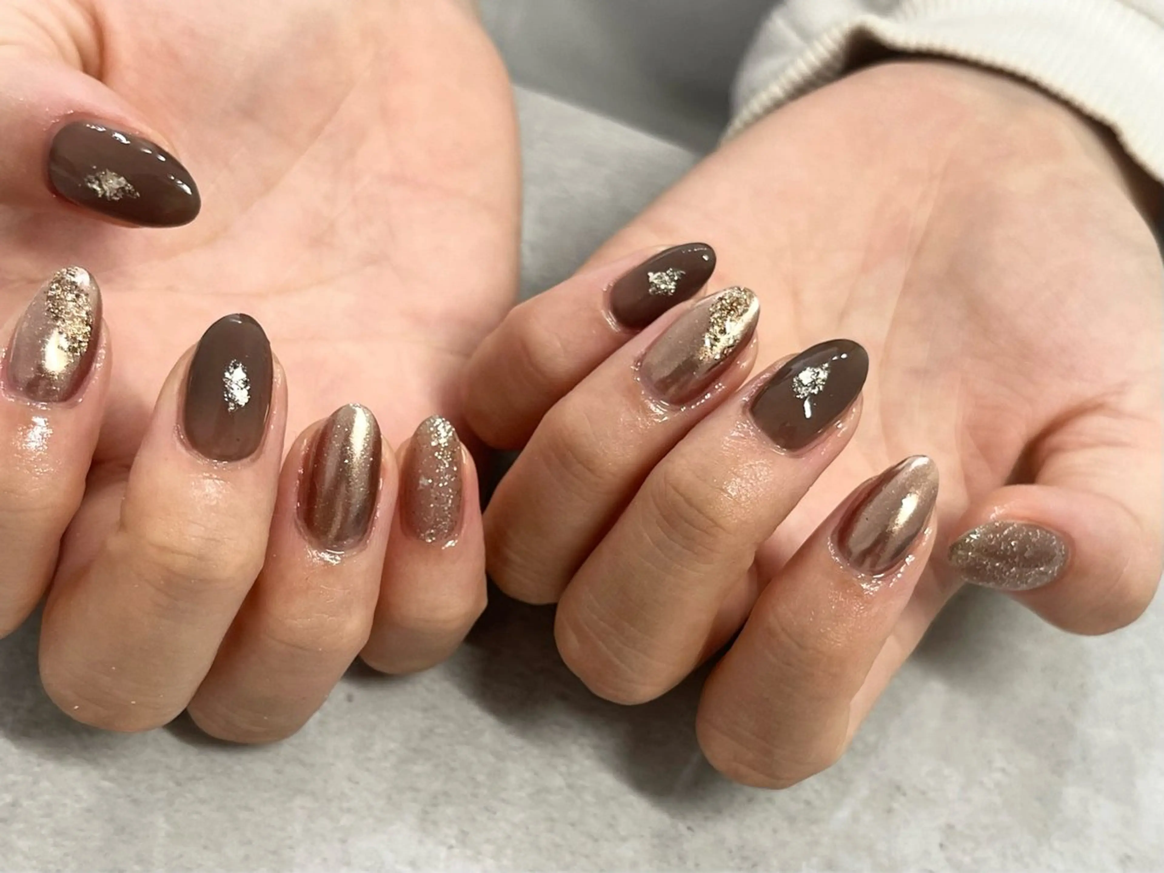 ネイル ニュアンスネイル Ray. byCharmeのネイルデザイン