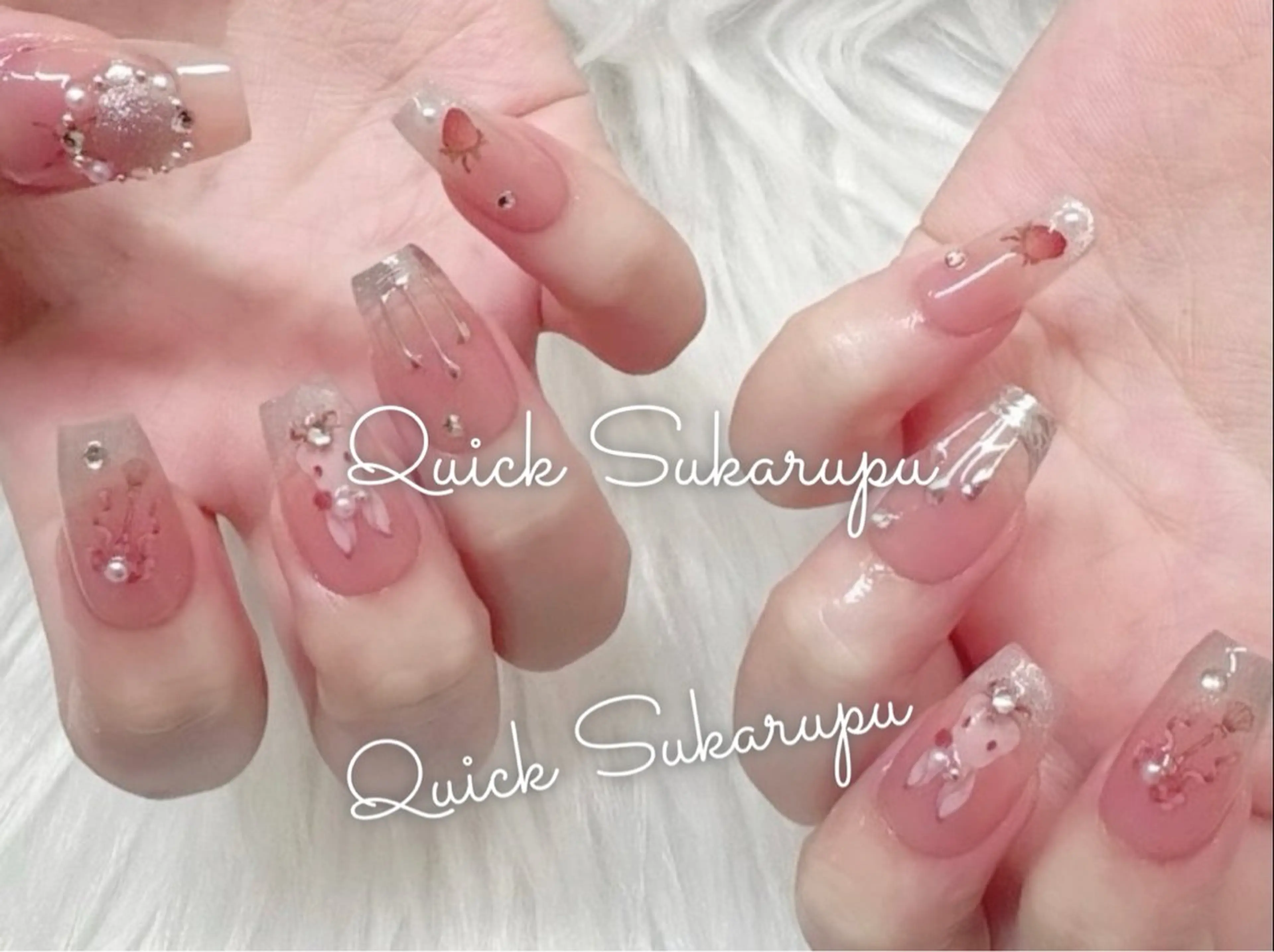 ネイル ハンドネイル Quick Sukarupu新宿のネイルデザイン