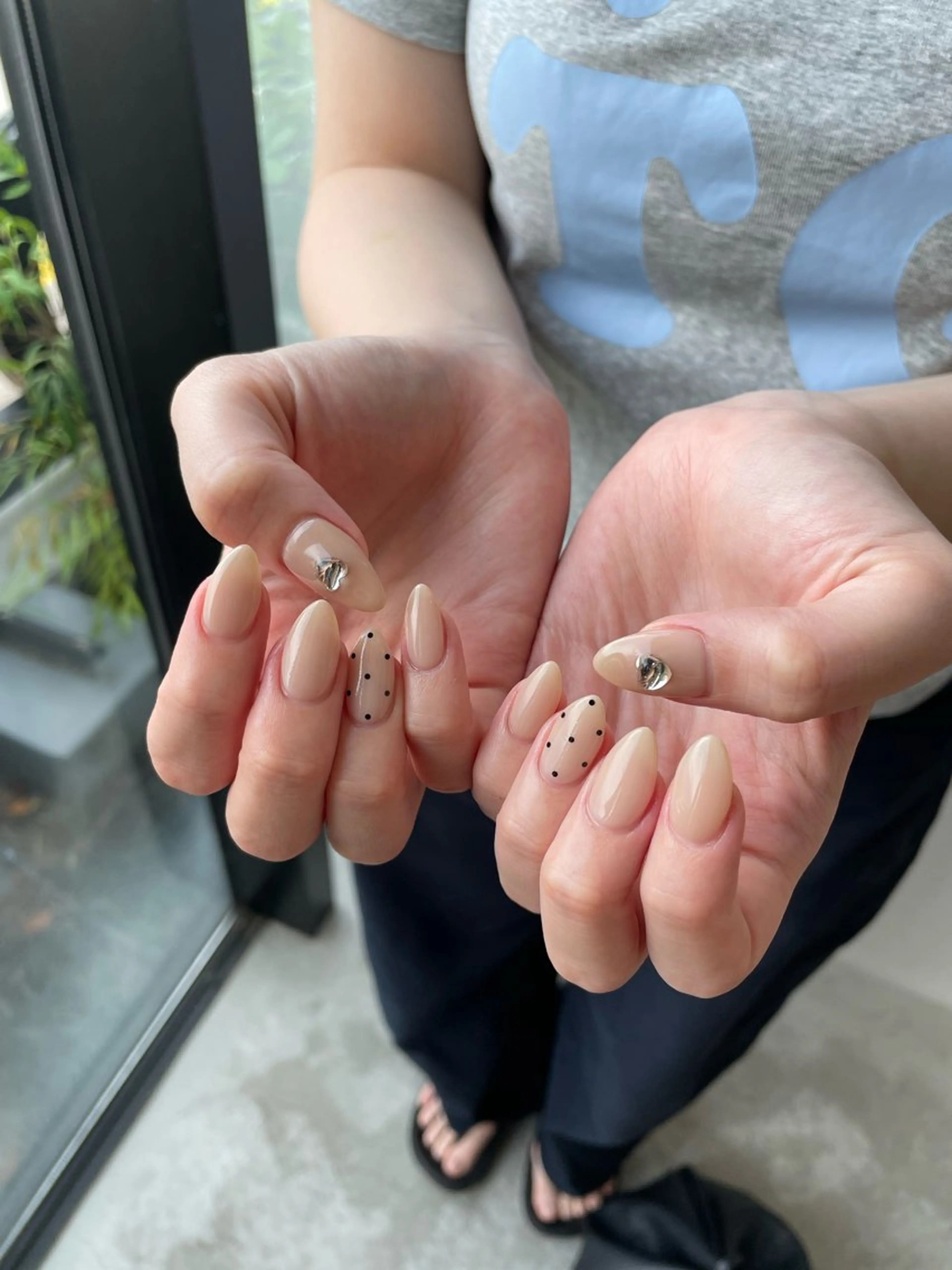 やり放題90分コース【オフあり】🦢パラジェル/フィルイン/韓国ネイル/キレイめネイルの写真