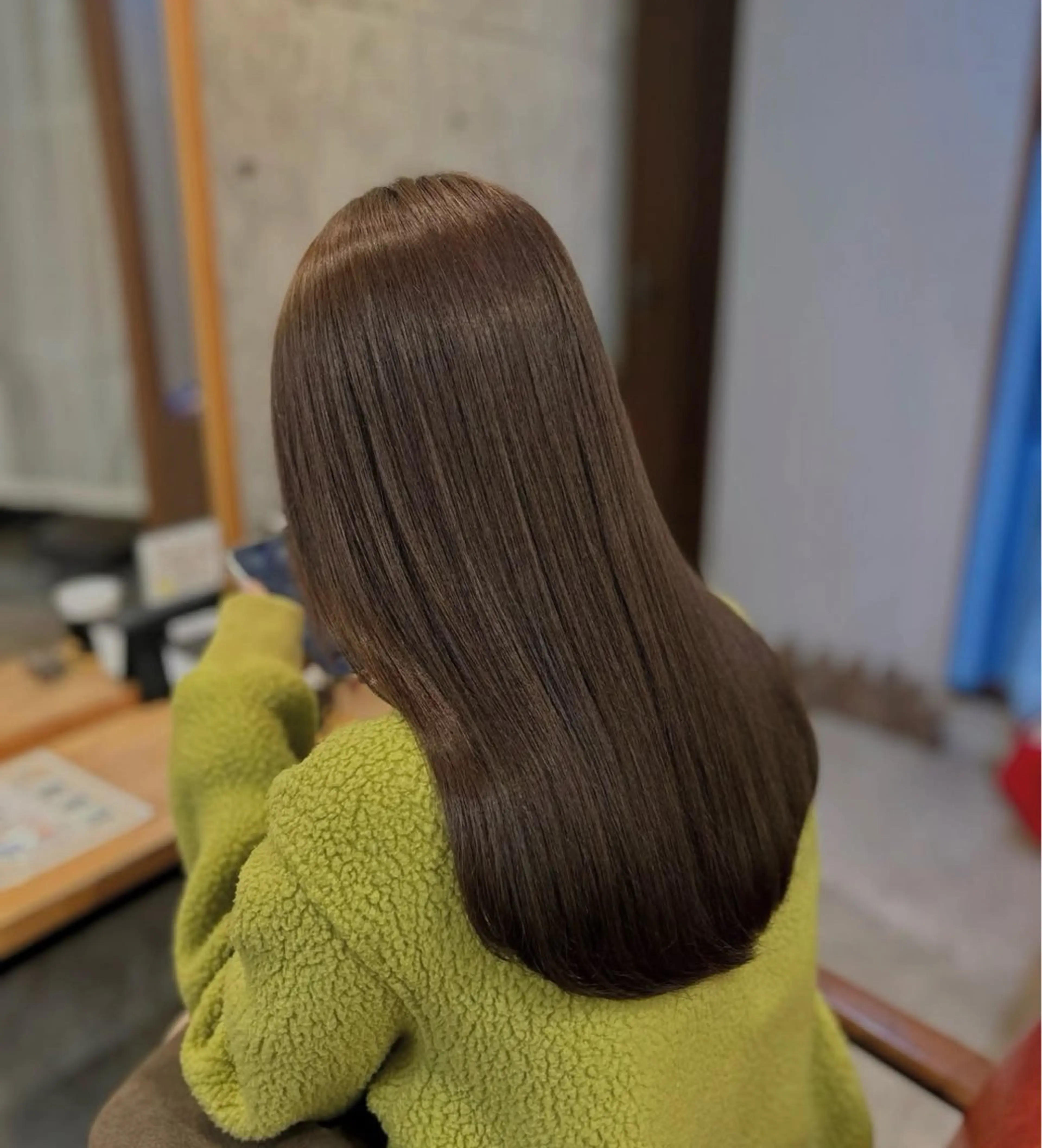 ロング カット ヘアカラー トリートメント 渡部 恵佑のヘアスタイル