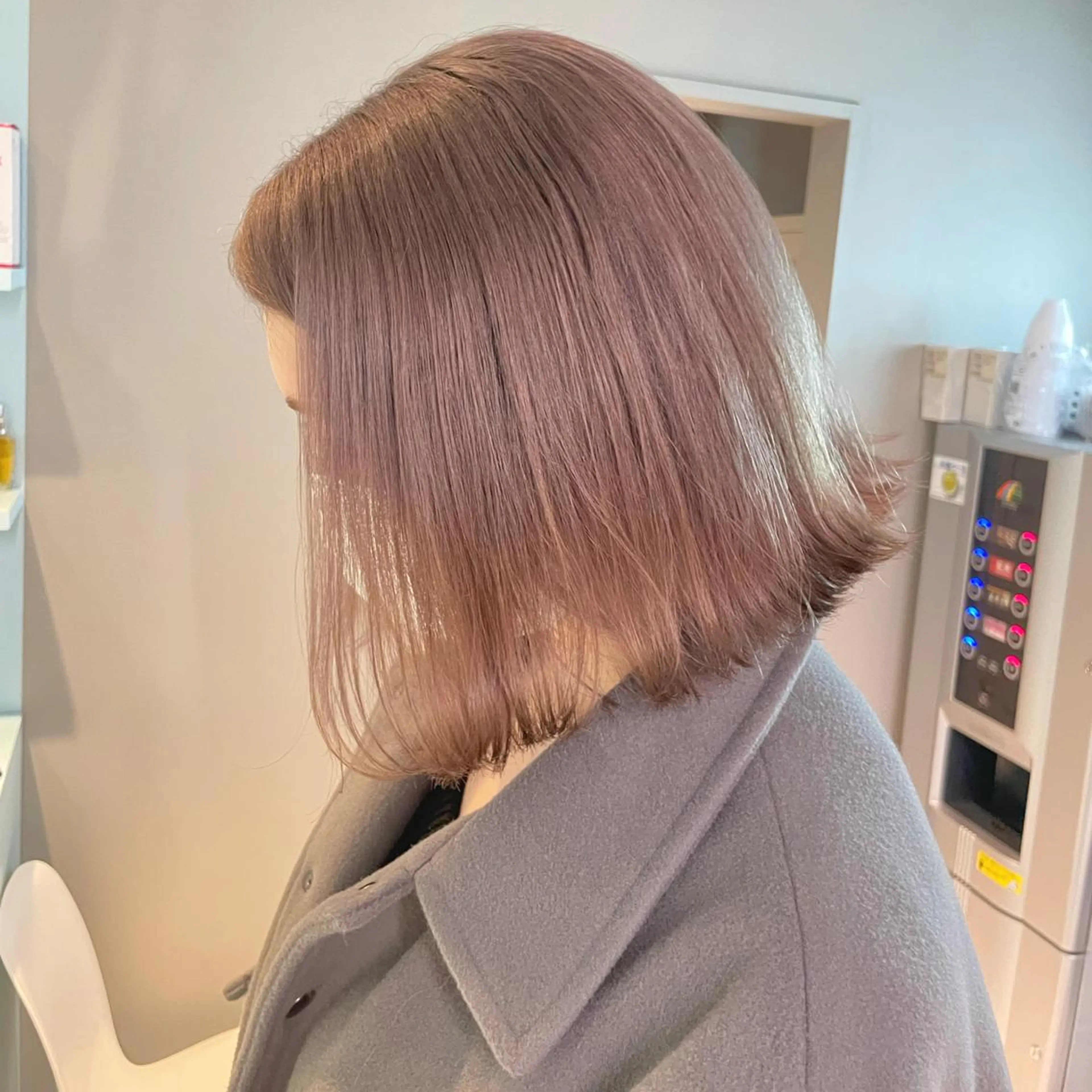 ミディアム カラー ヘアアレンジ ヘアカラー トリートメント ヘッドスパ ヘアセット 🎨透明感モテカラー DAIKI🎨のヘアスタイル