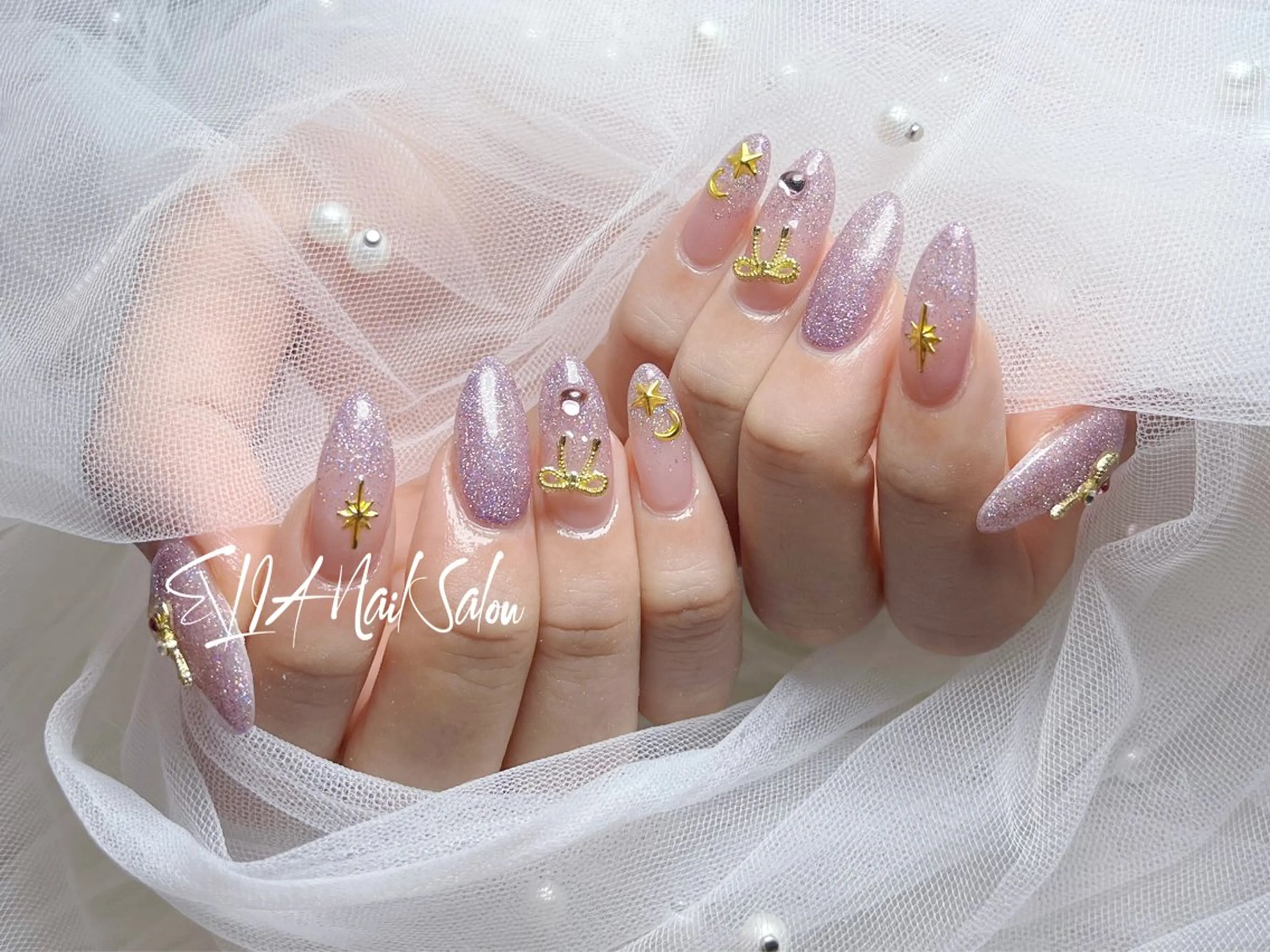 ミディアム ELIA【エリア】 nailsalonのネイルデザイン