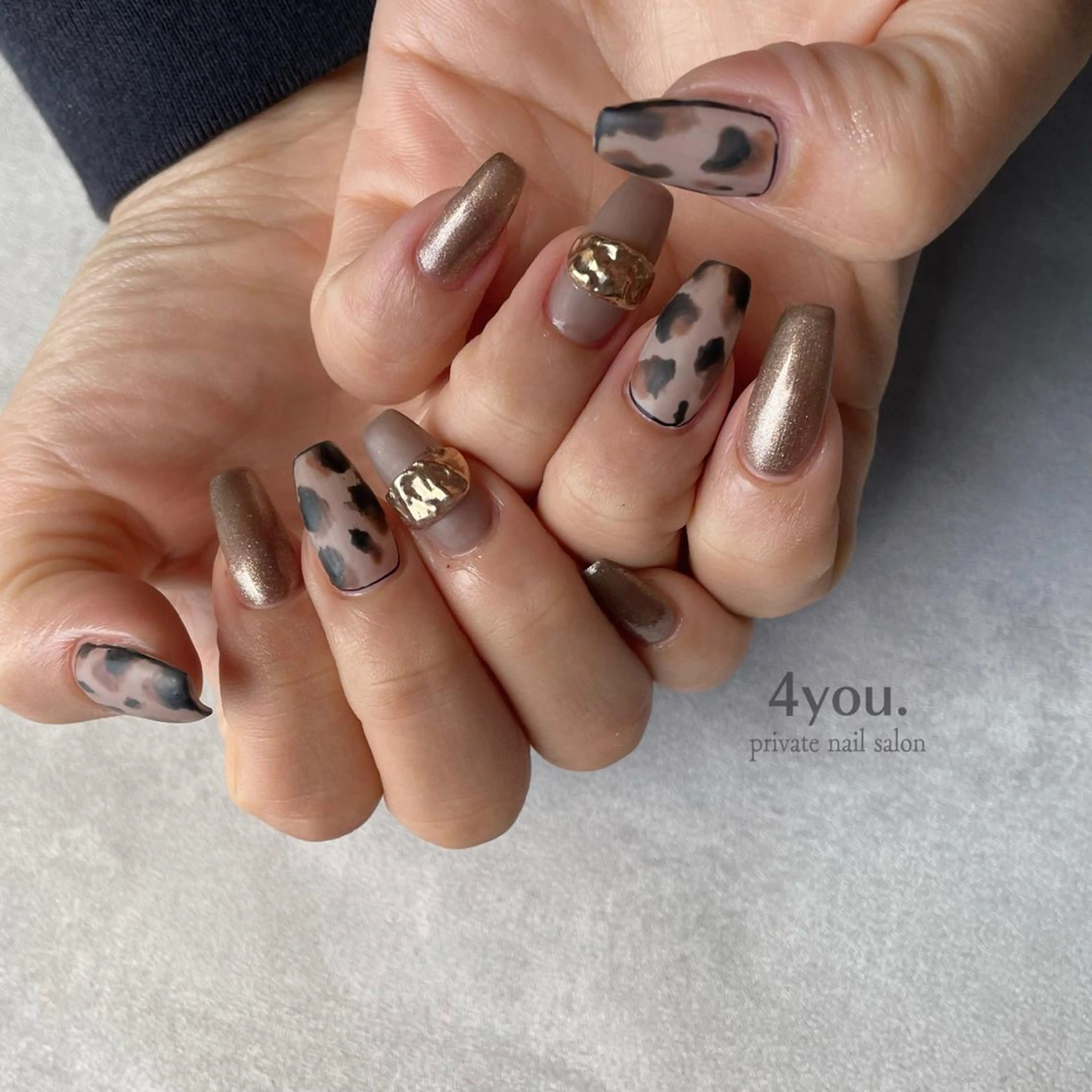 ネイル ハンドネイル nail salon ４ｙｏｕ．のネイルデザイン