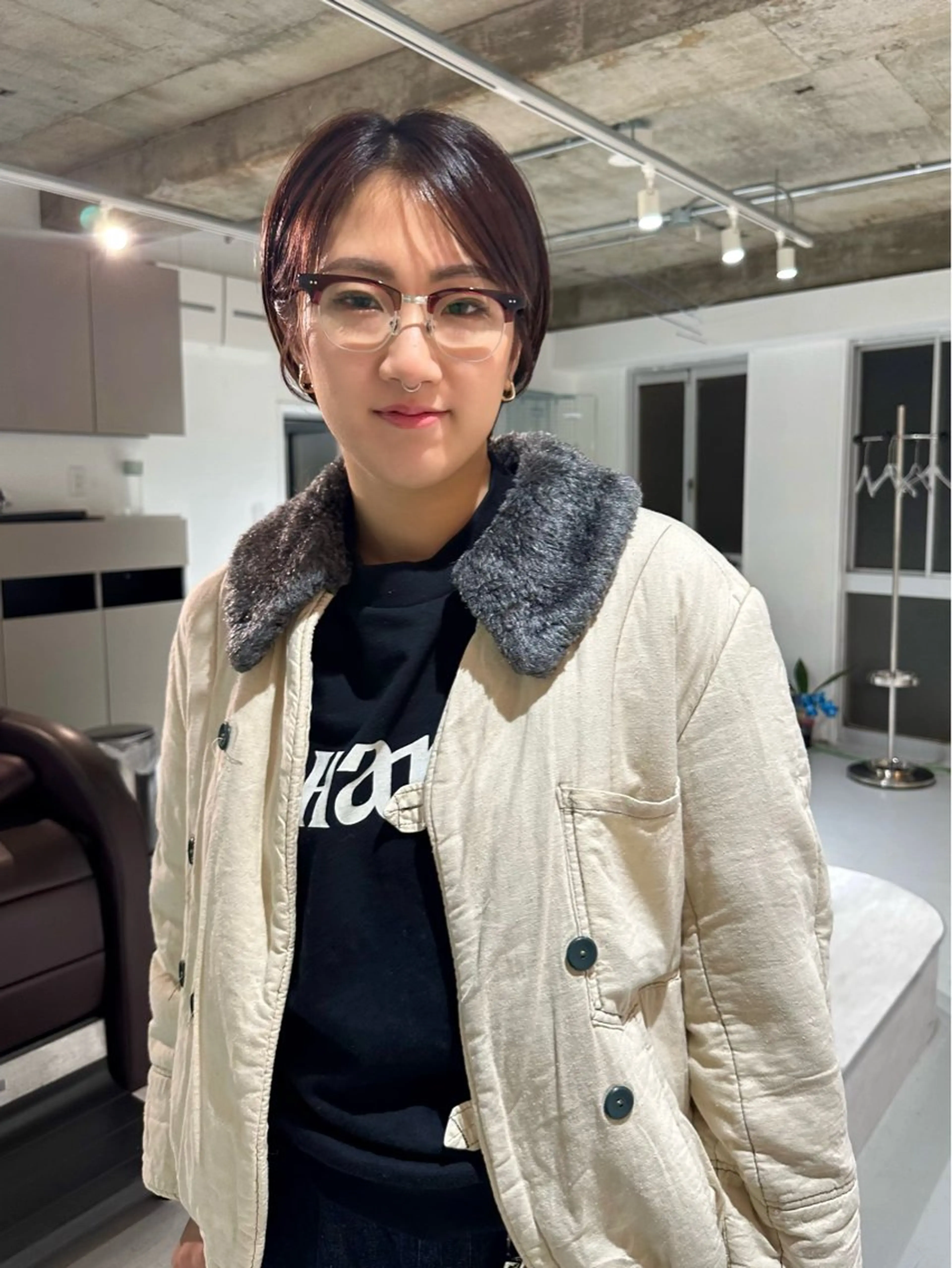 ショート CAMINO REAL所属・natsumi zenshoのヘアスタイル