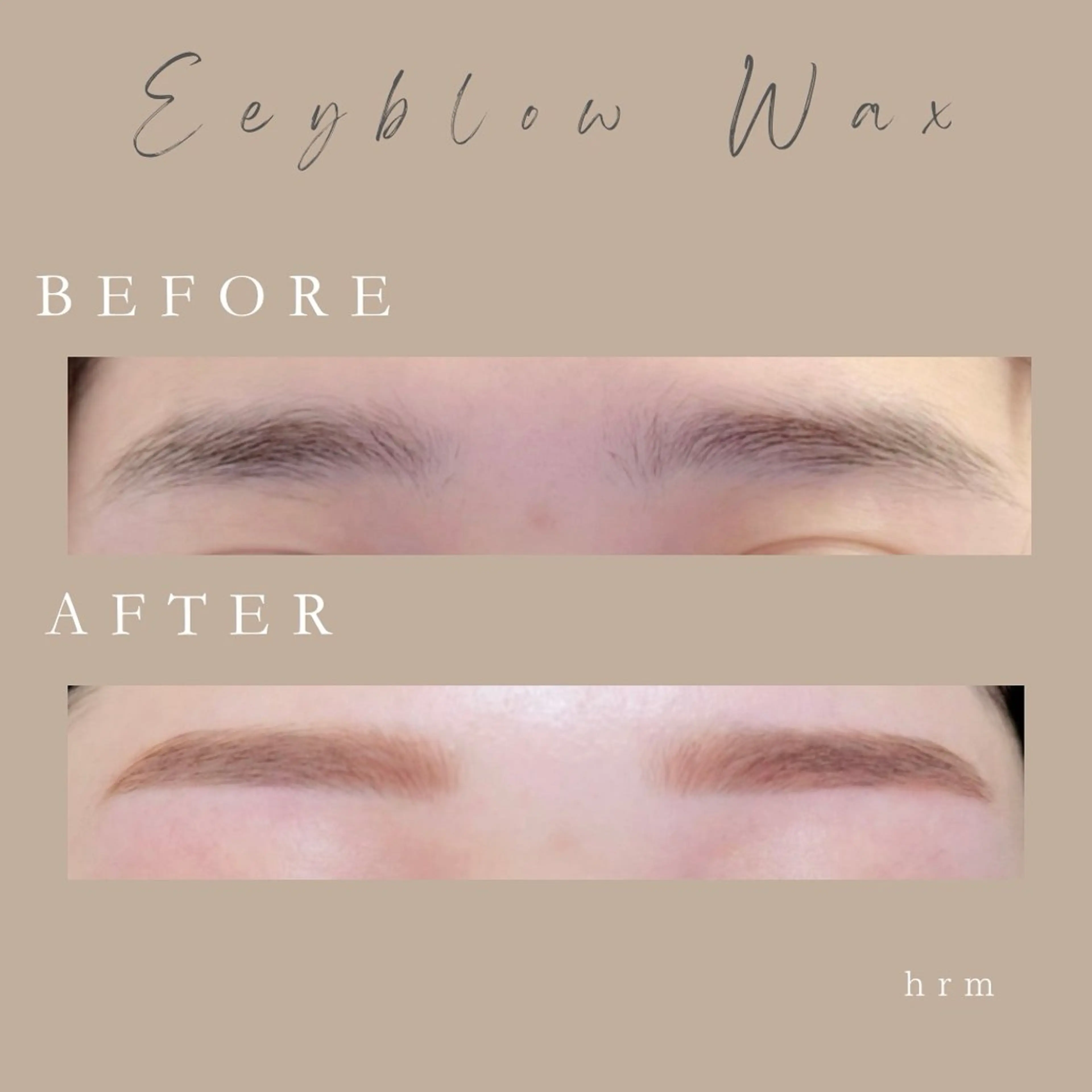アイブロウ 眉毛ワックス脱毛 hrm .のマツエク・マツパデザイン