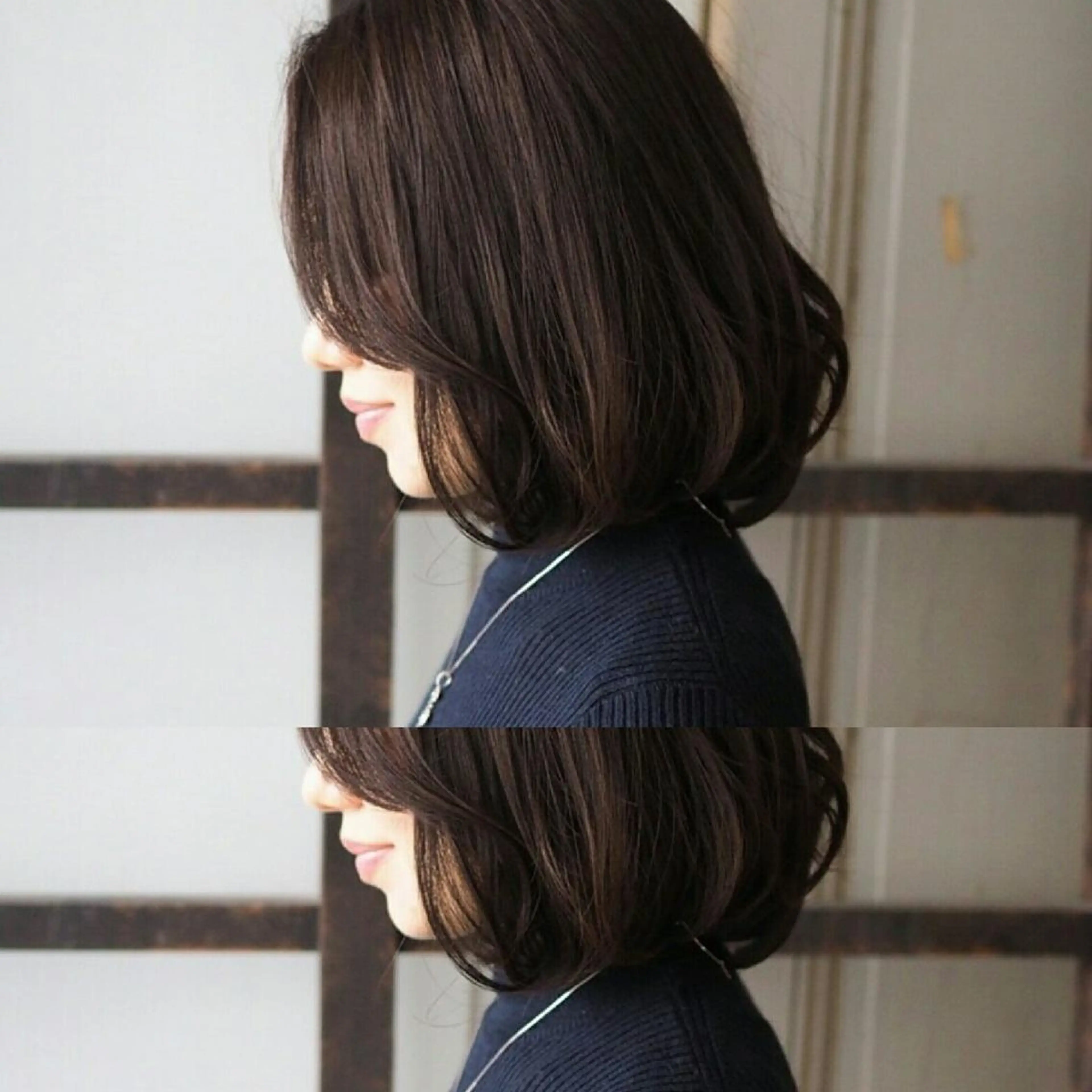 ショート カラー ブラウンカラー 伸ばしかけ RITA Hairs所属・Kawamoto Shinyaのヘアスタイル
