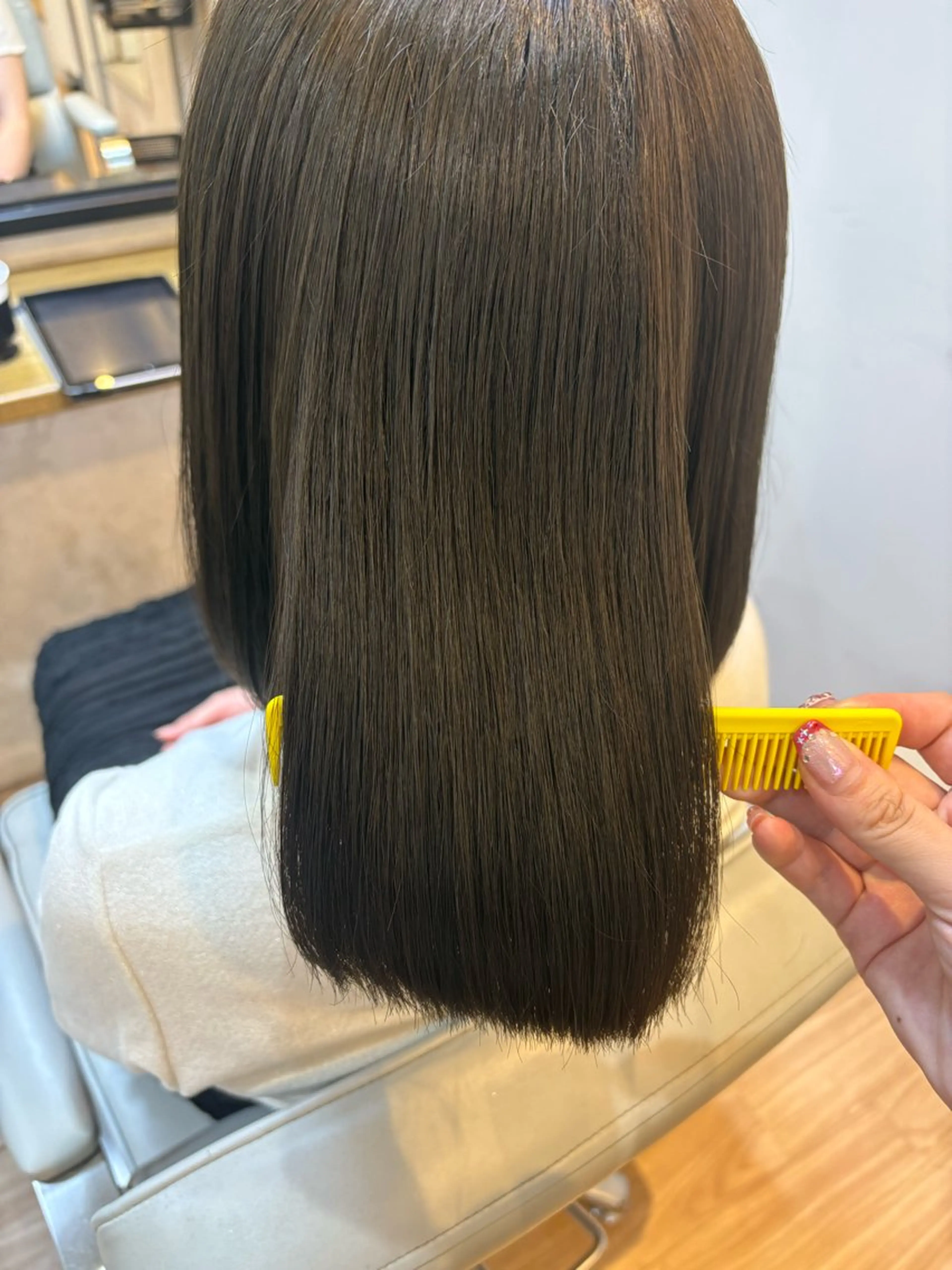 ミディアム ヘアカラー IRICO たまプラーザ所属・韓国ヘアー🇰🇷 MIWAのヘアスタイル