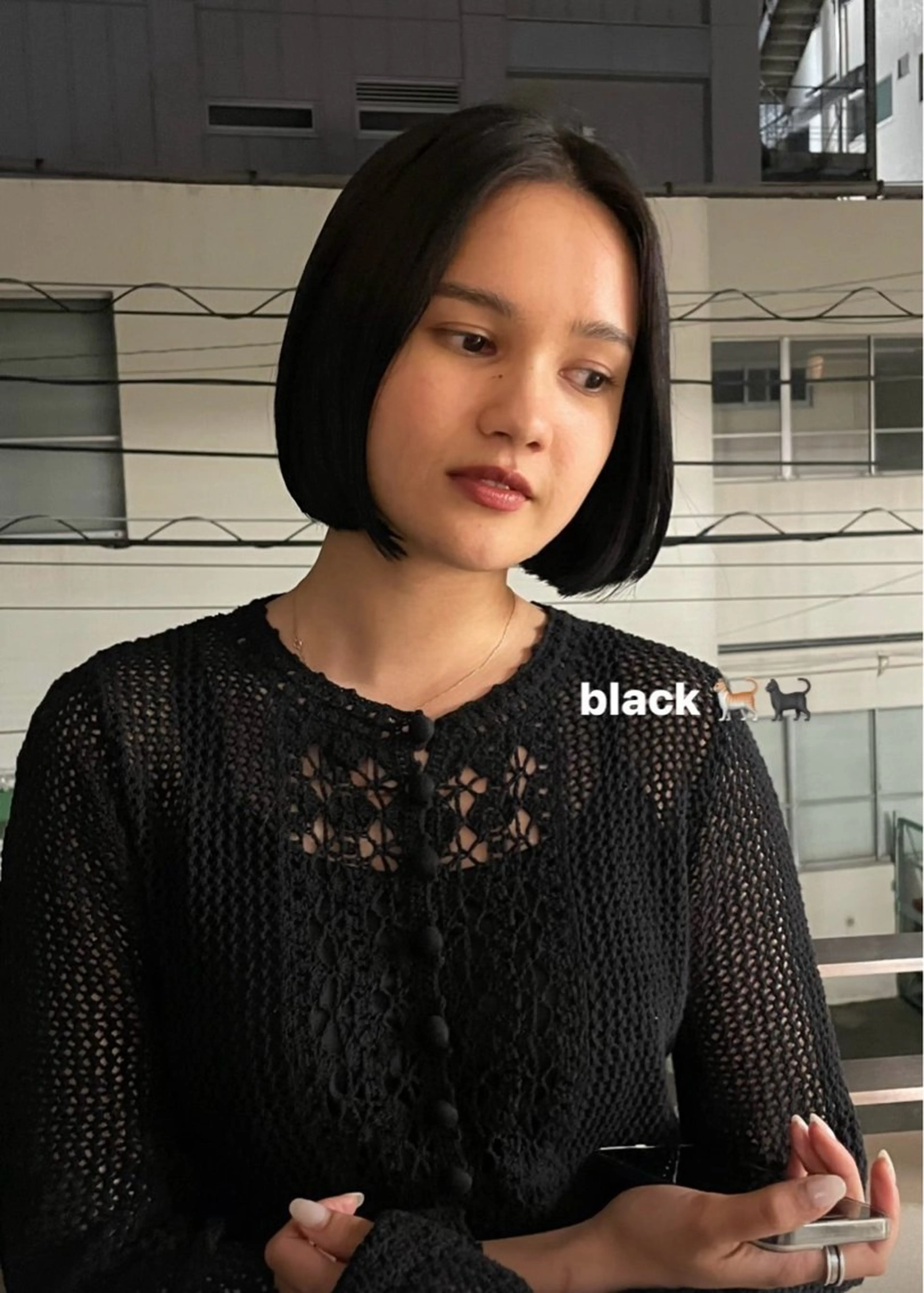 カラー ヘアカラー トリートメント SASAnagano 堀内未梨のヘアスタイル