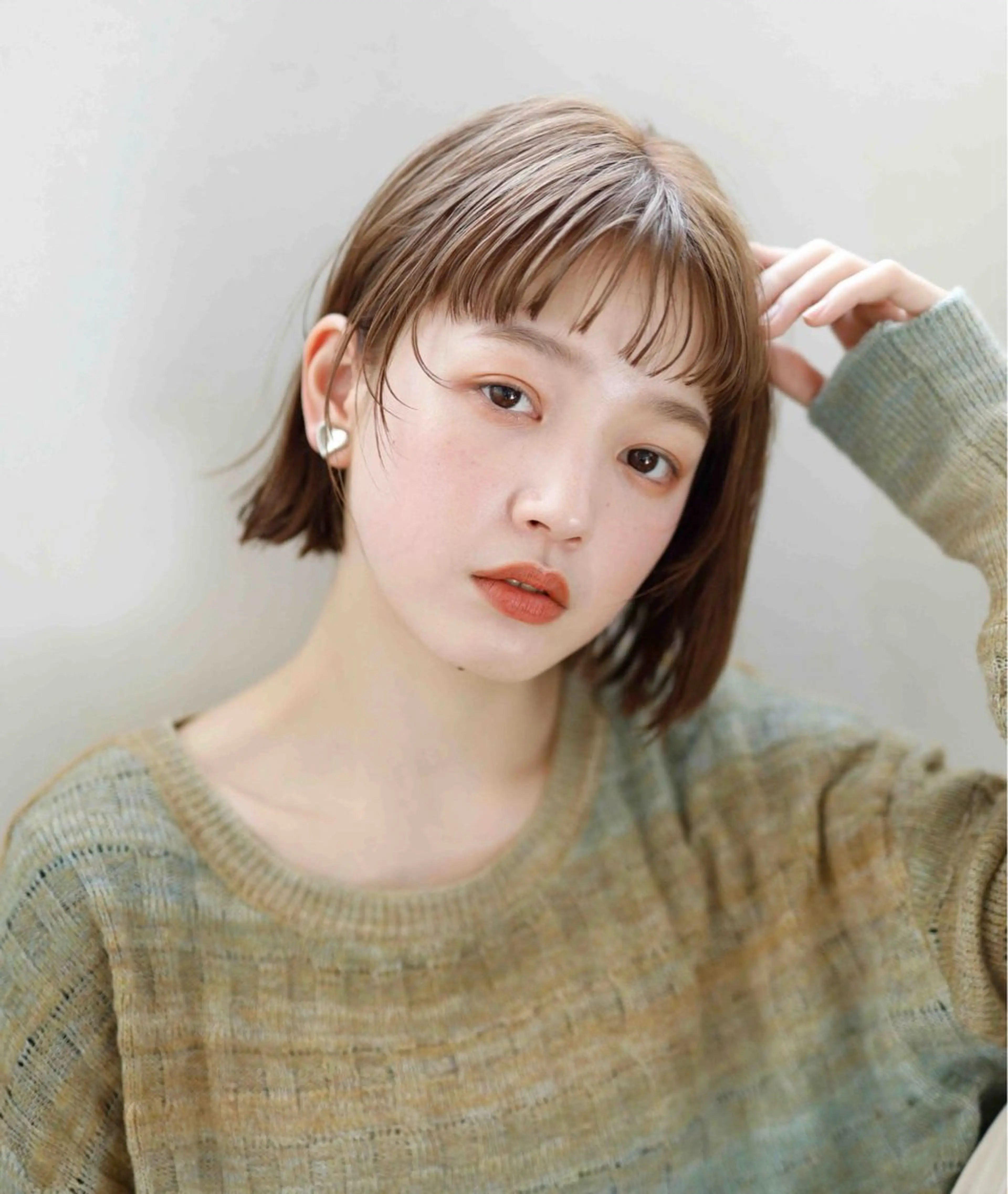 ショート 【ブリーチラベンダー の神様】💗髙島隆世のヘアスタイル