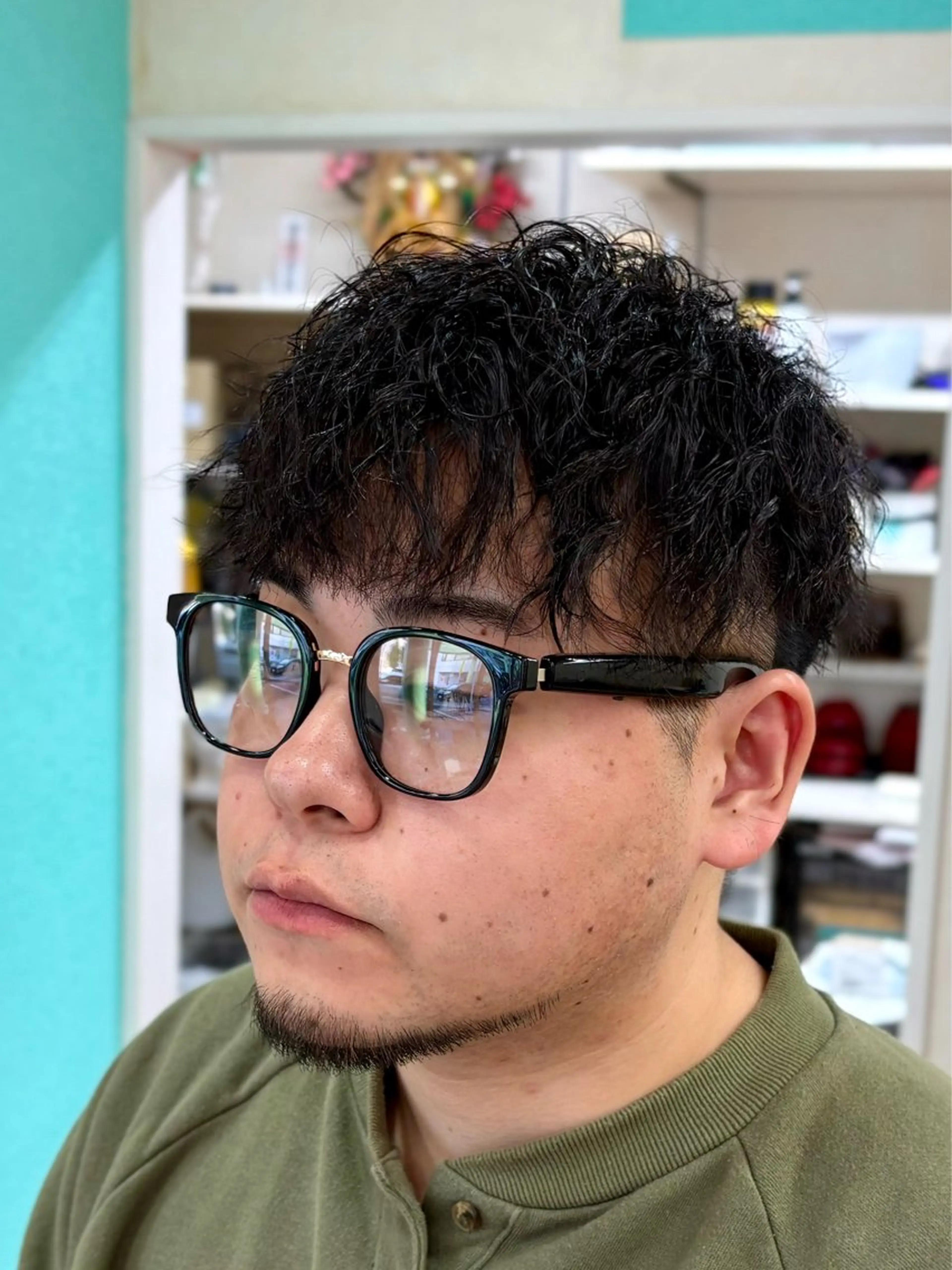 カット＋ツイストパーマの写真