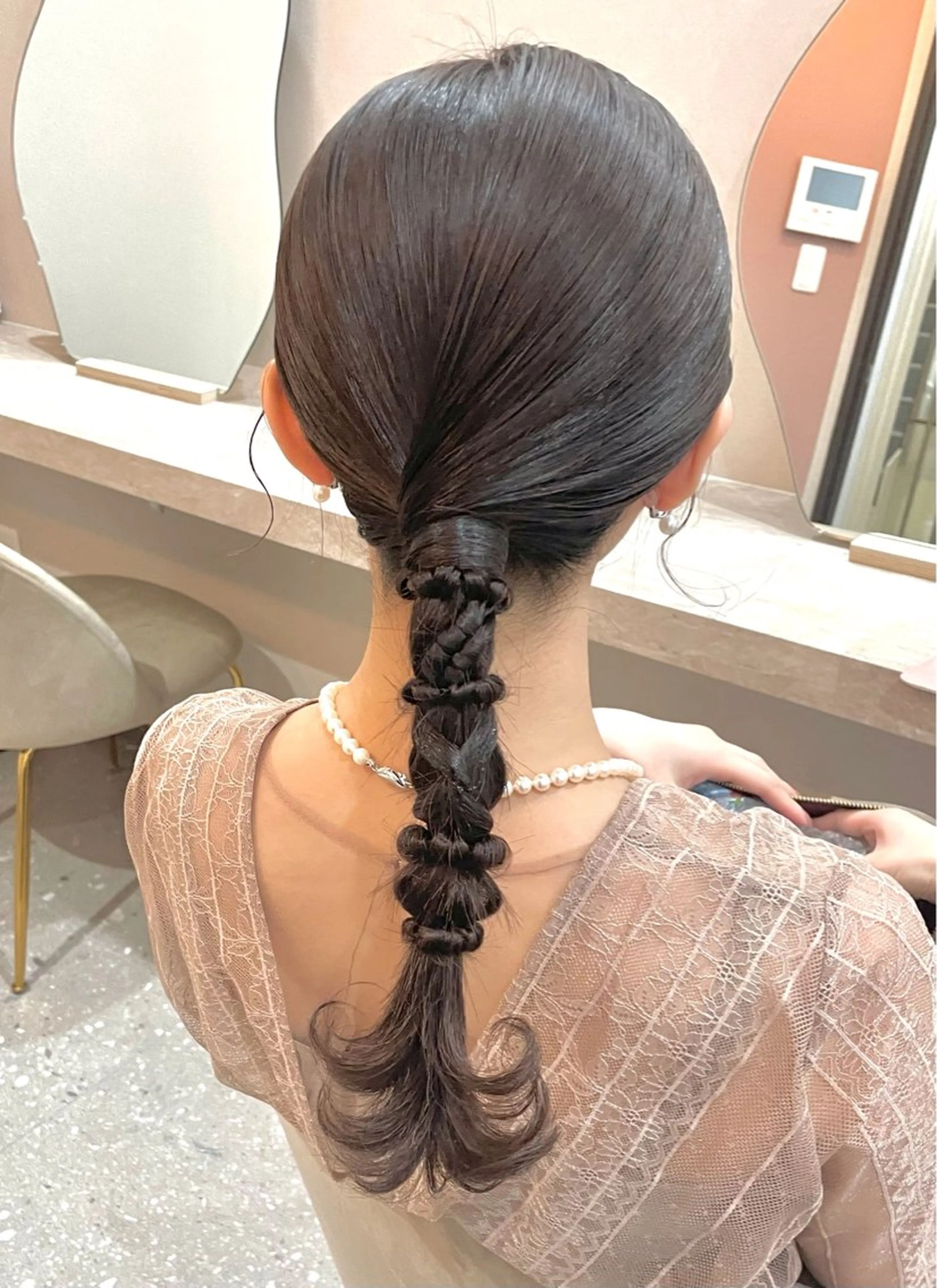 ロング ヘアセット エクステ＆ヘアセット Milaのヘアスタイル