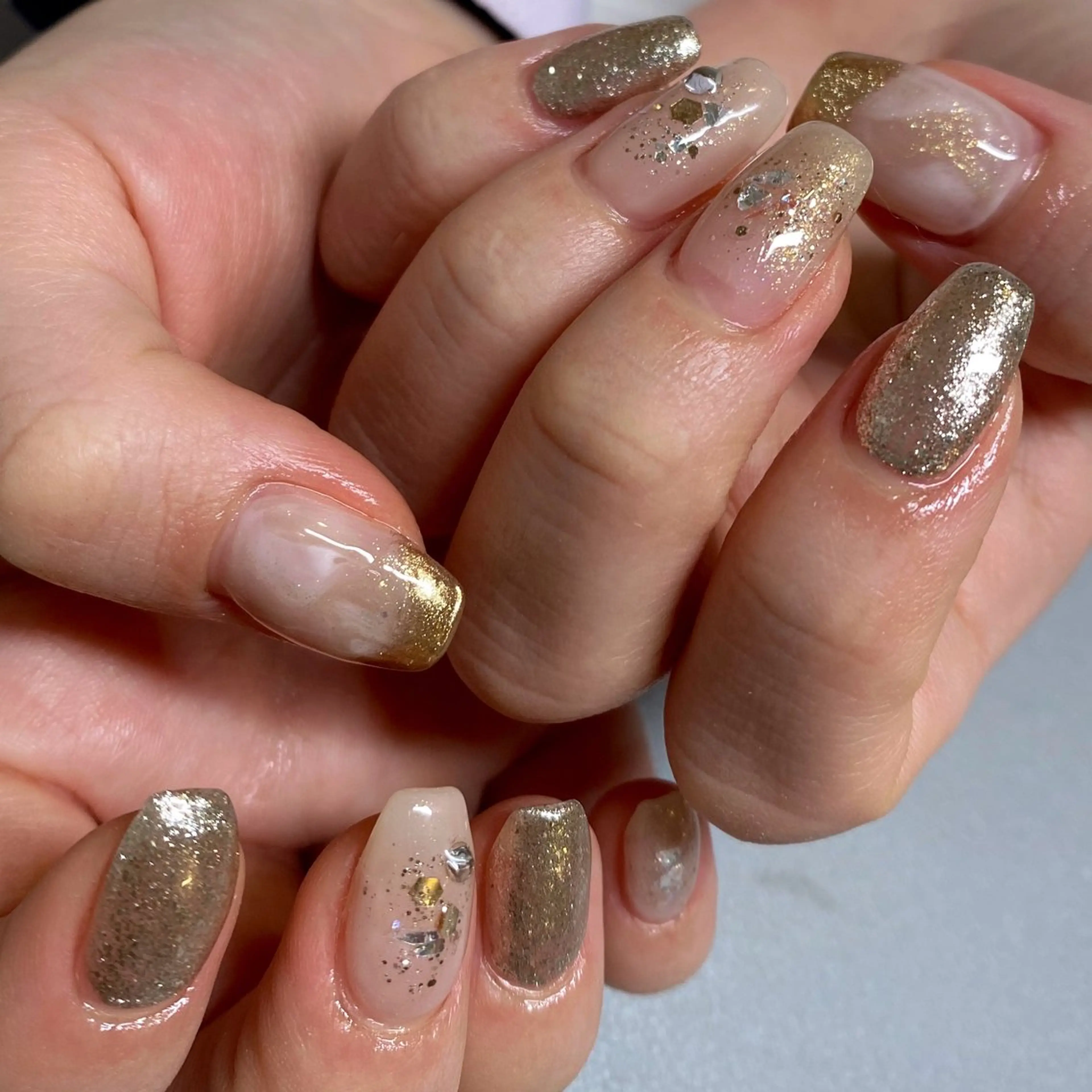 ネイル アートネイル ニュアンスネイル nail amuseのネイルデザイン