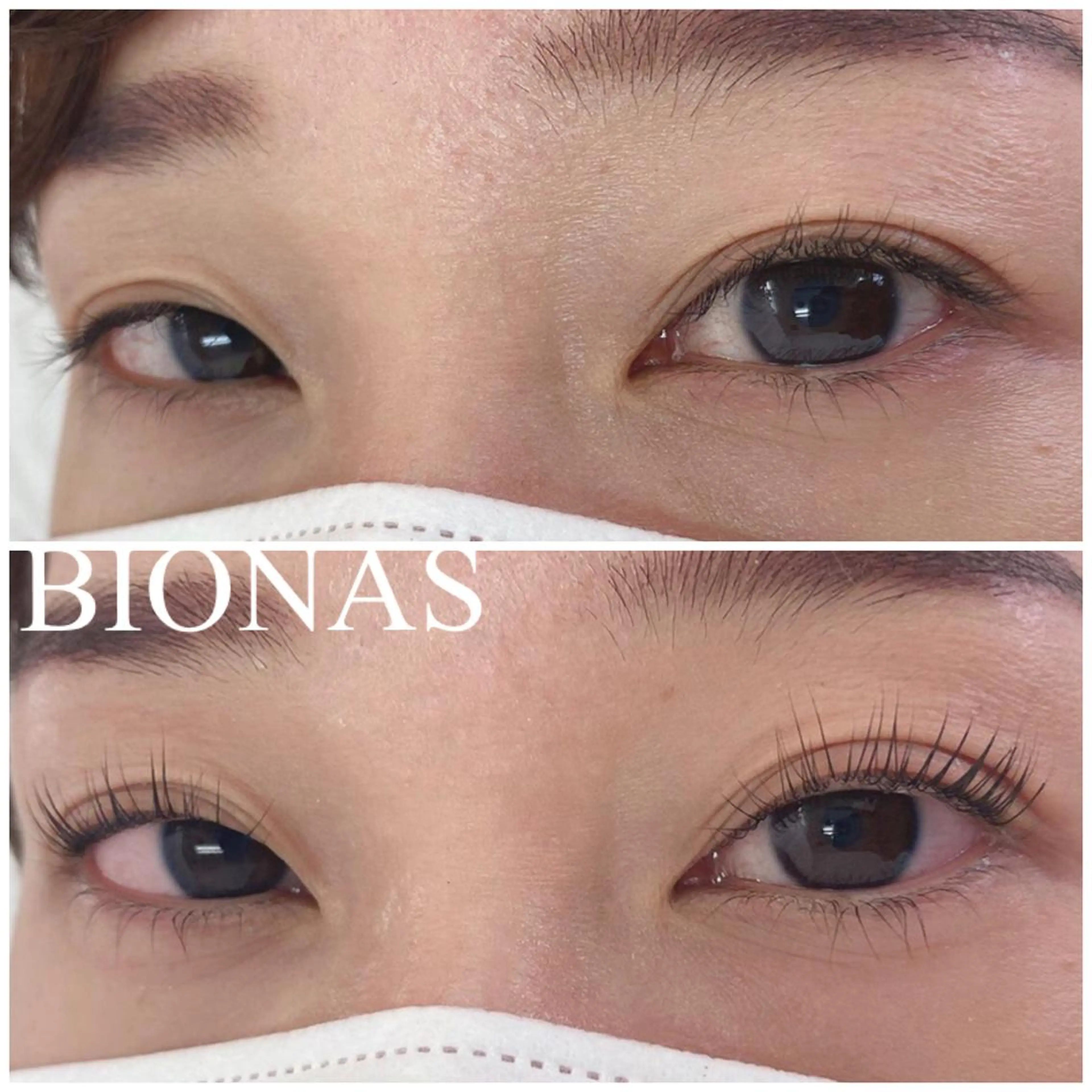 マツエク・マツパ パリジェンヌラッシュリフト BIONAS 【ビオナス】のマツエク・マツパデザイン