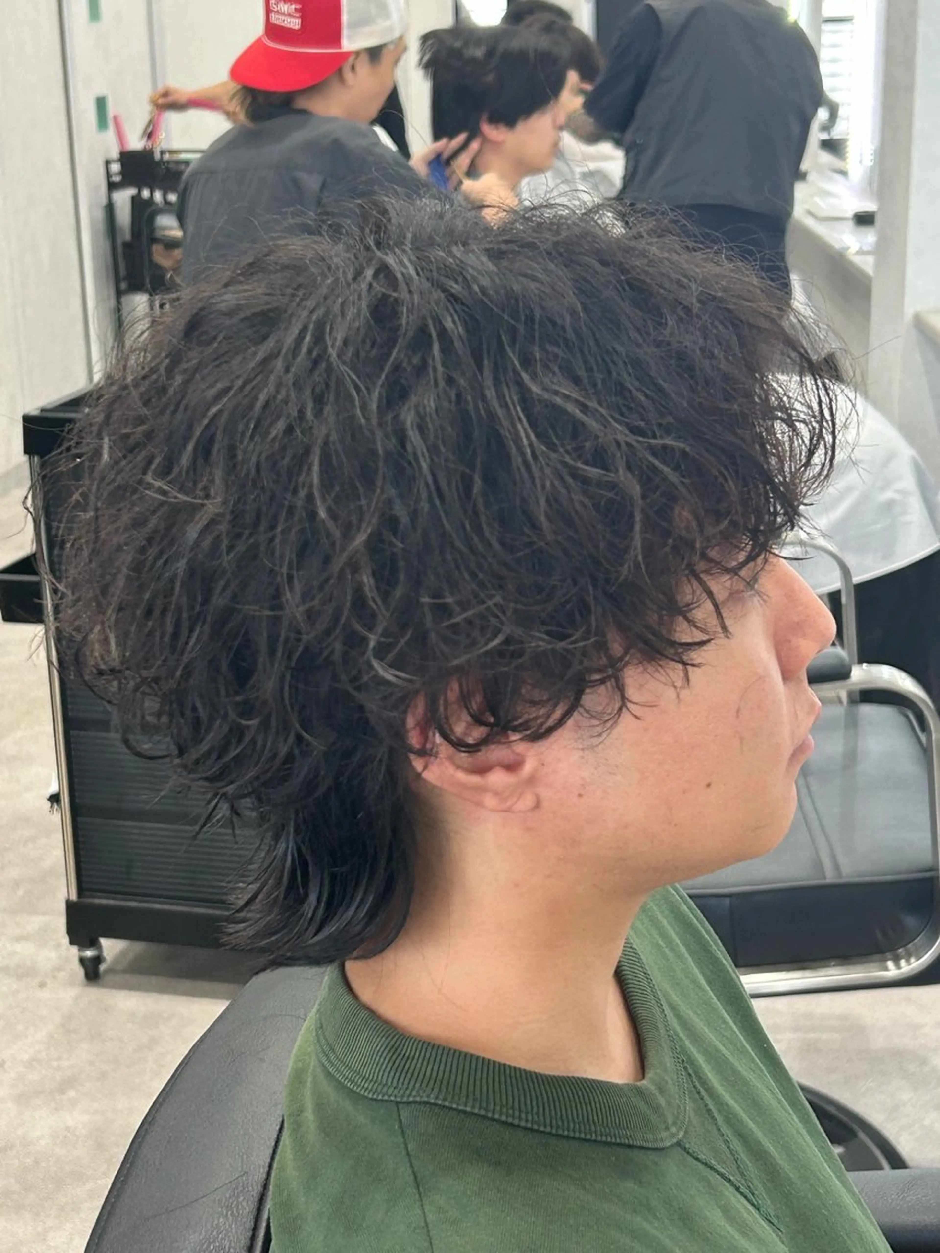 ショート ウルフカット カット パーマ 革命🔥朝楽☀パーマ 特化 SHOTAのヘアスタイル