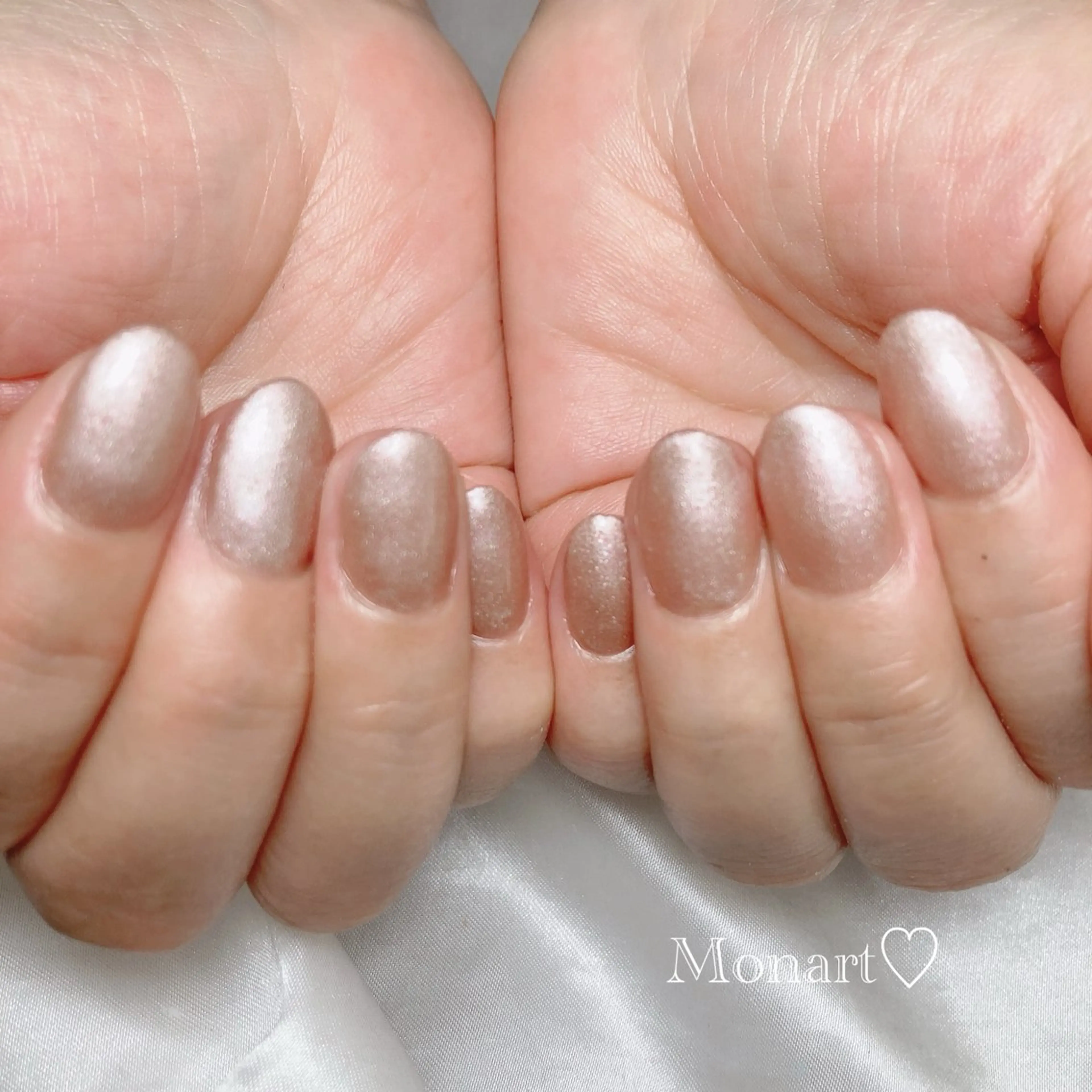 ネイル ラメ(グリッター) Monart♡ Misaoのネイルデザイン