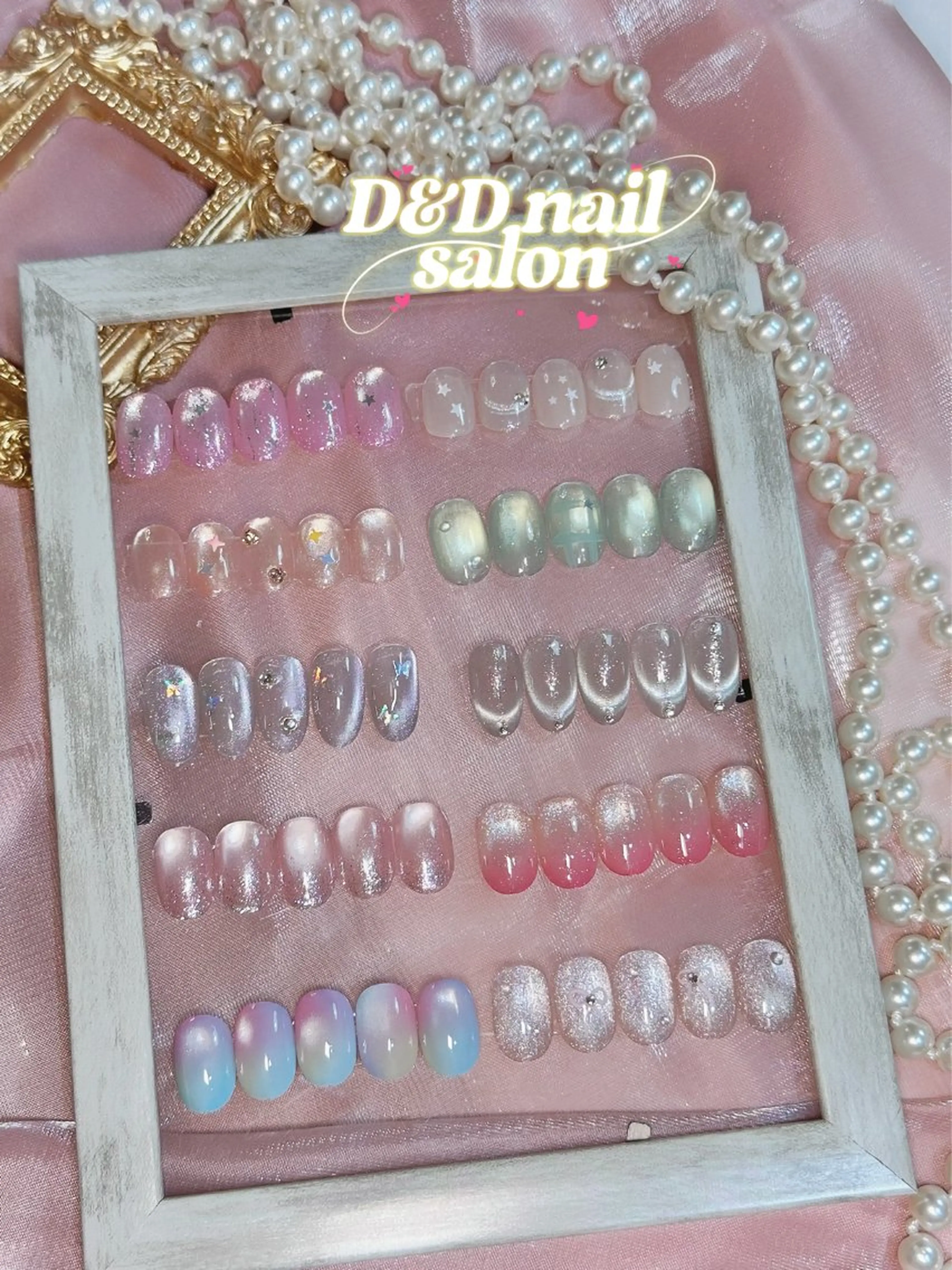 ネイル マグネットネイル シンプルネイル ハンドネイル D&D nail salon所属・D&D nail salonのネイルデザイン