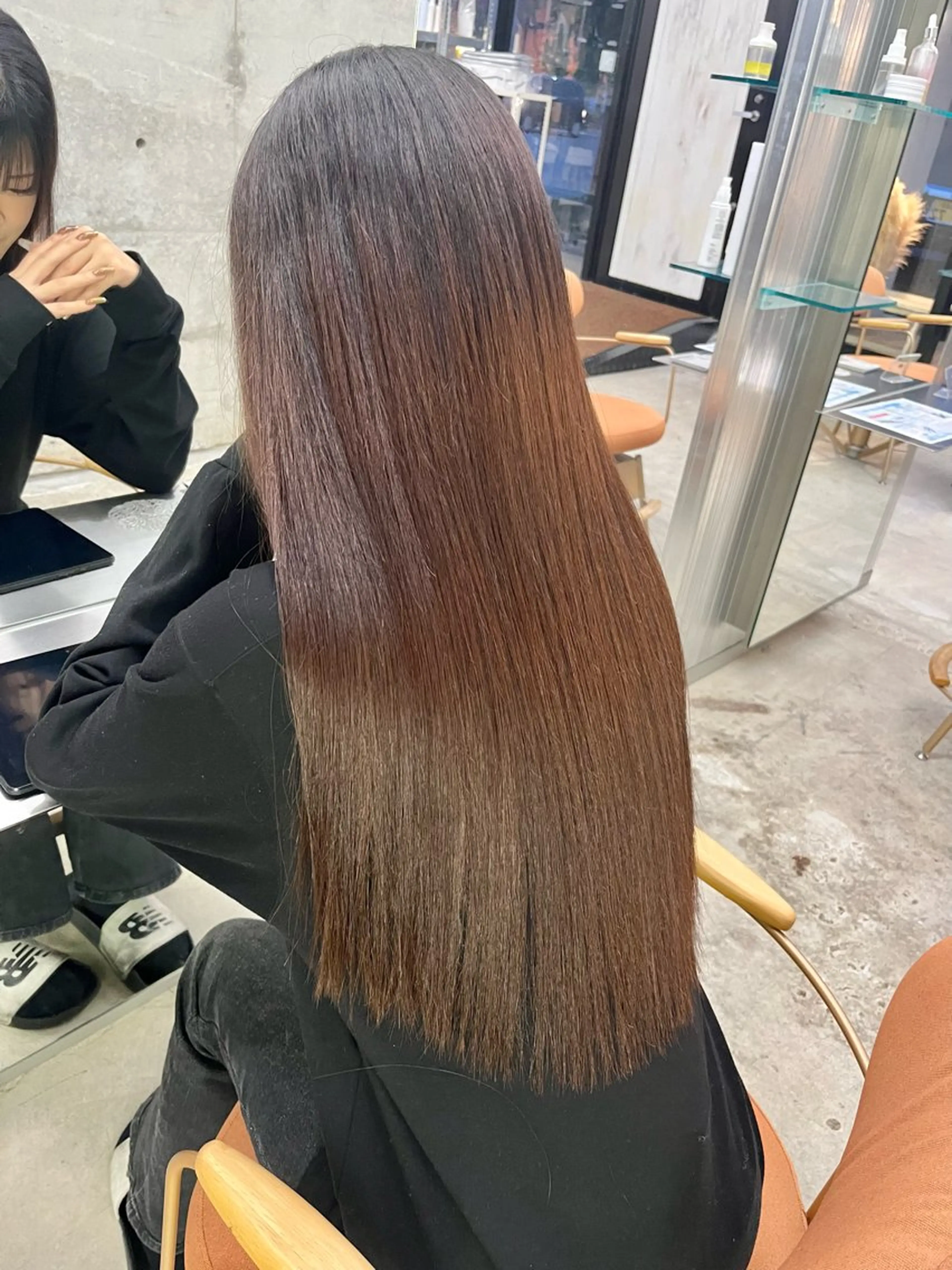 ロング 髪質改善 カット 縮毛矯正 🫧LOMARLIE CHIKA🫧のヘアスタイル