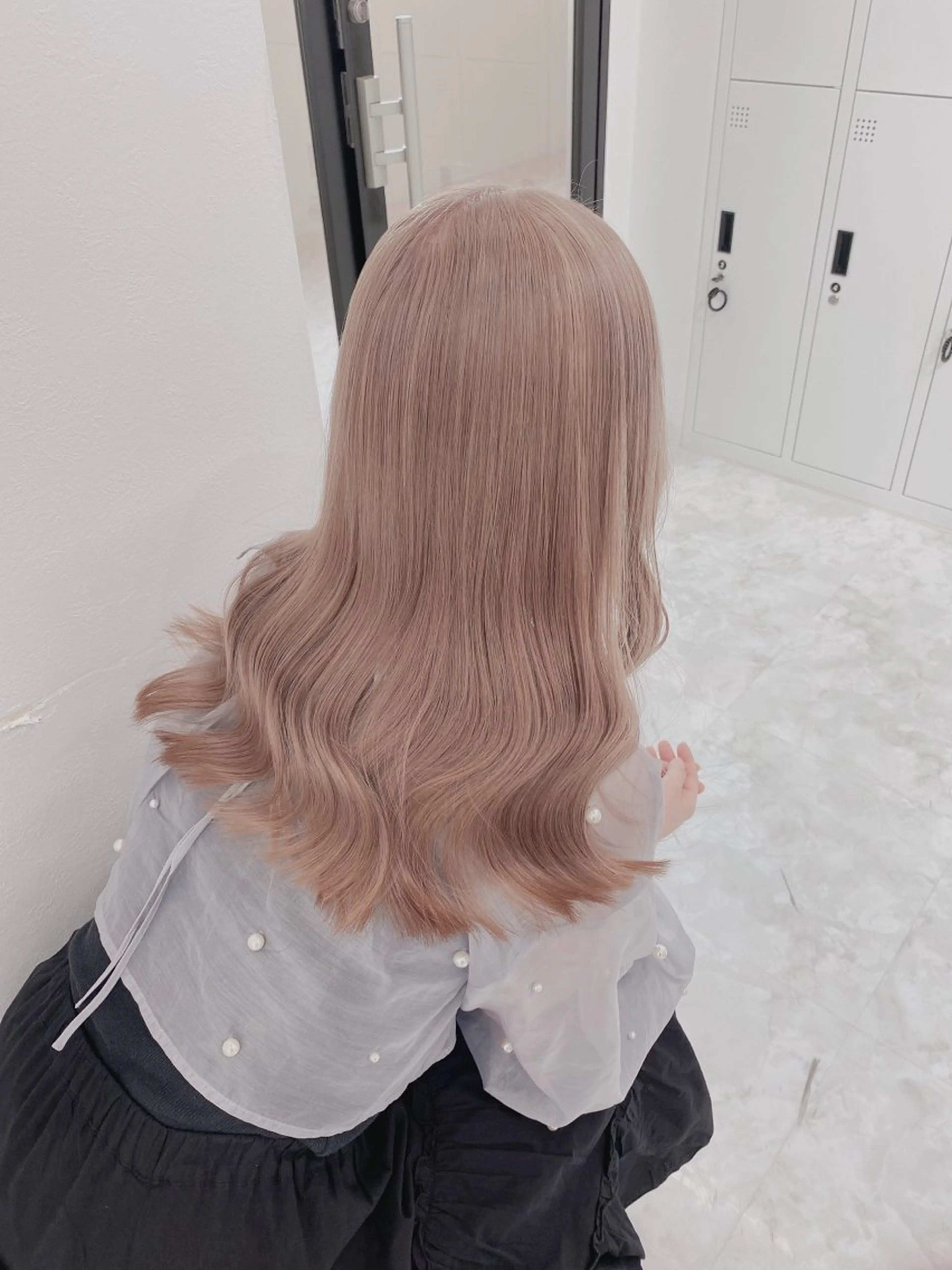 ロング カラー ヘアアレンジ メンズ ヘアカラー トリートメント SALOWIN所属・ハイトーン美容師 MASATOのヘアスタイル