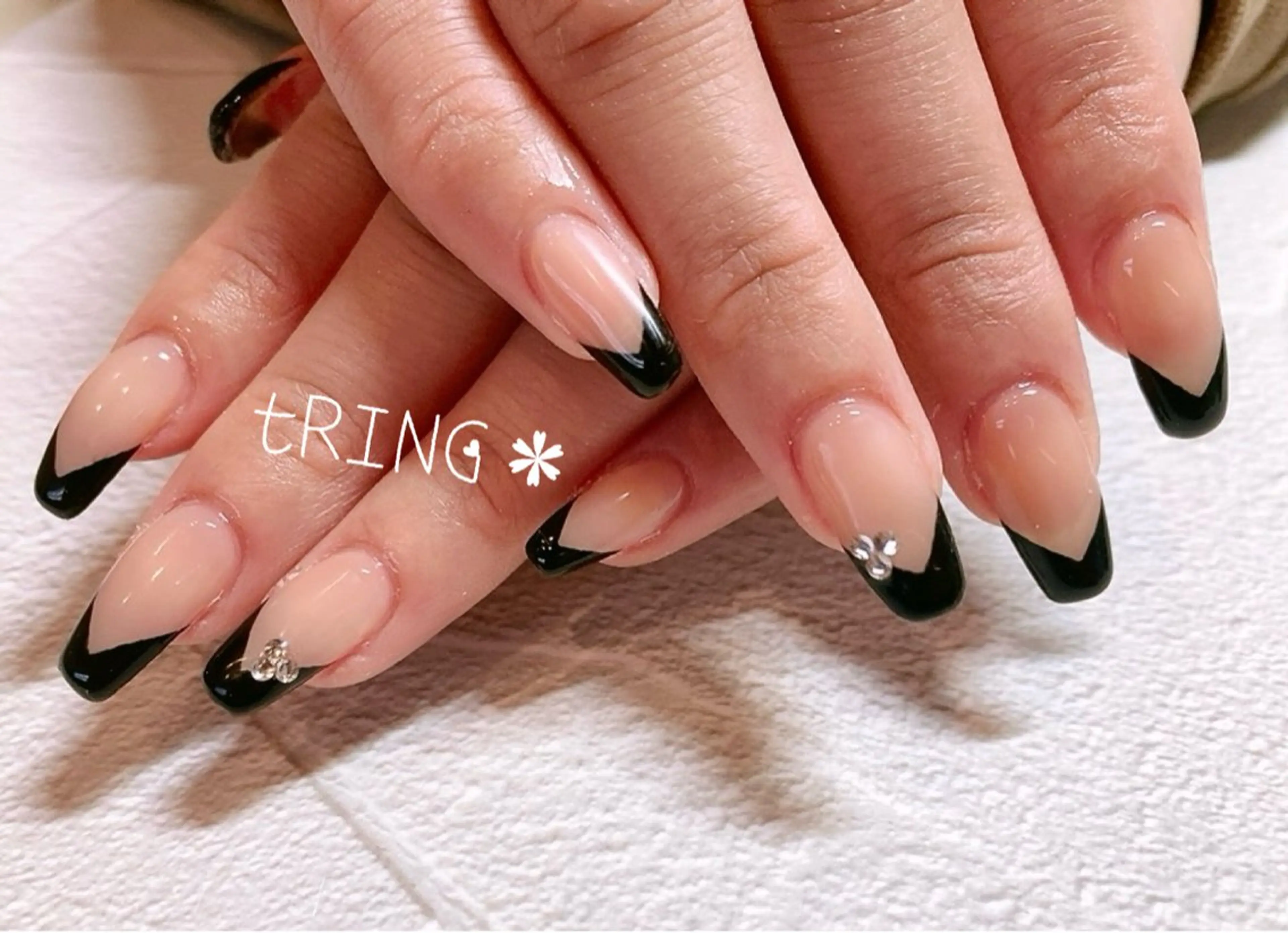 ネイル ハンドネイル tRING＊ しいの木台のネイルデザイン