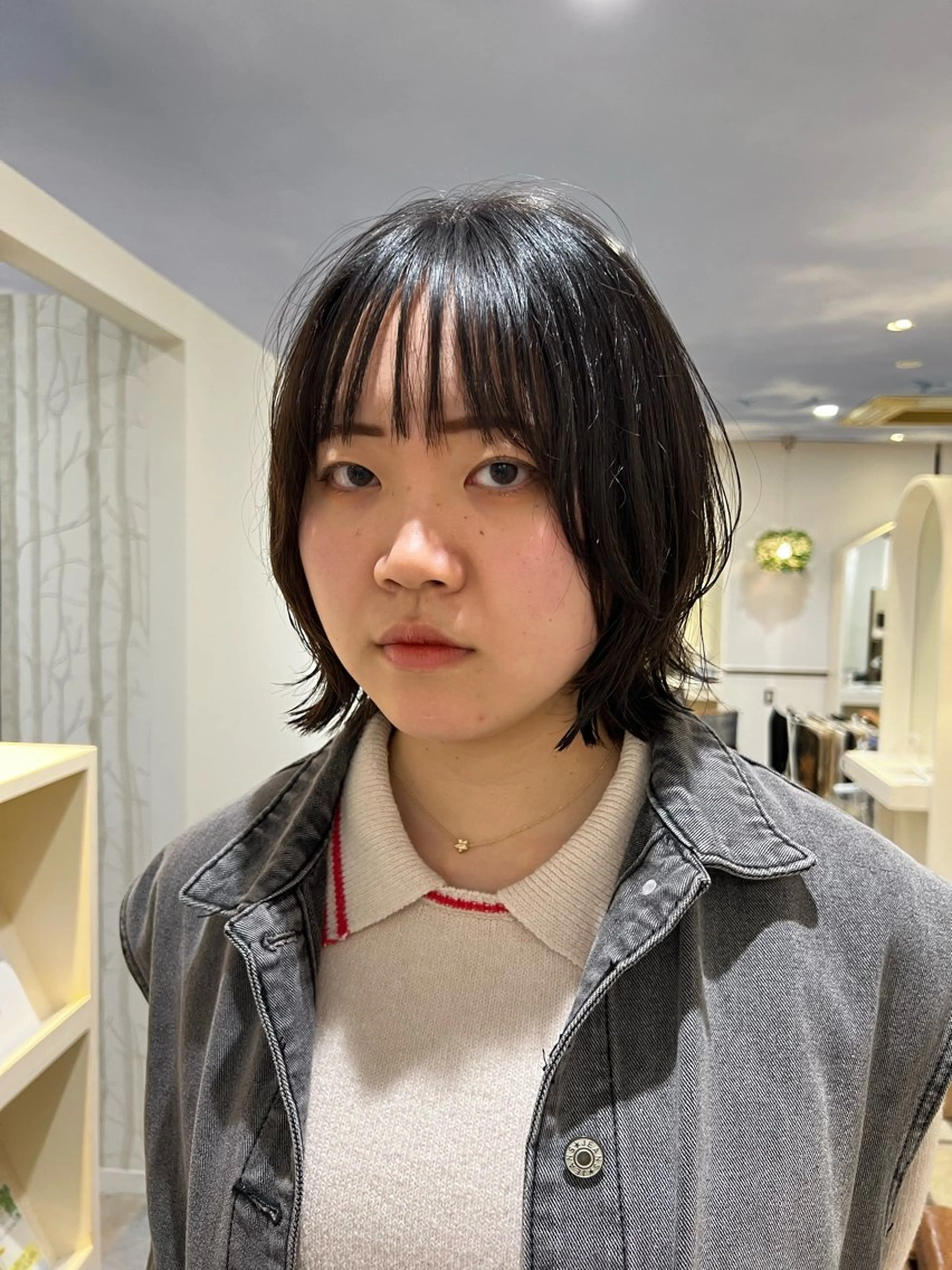 ショート ボブレイヤー ボブ レイヤーカット Aman  D'or所属・ショート/ボブ/東 千耀のヘアスタイル