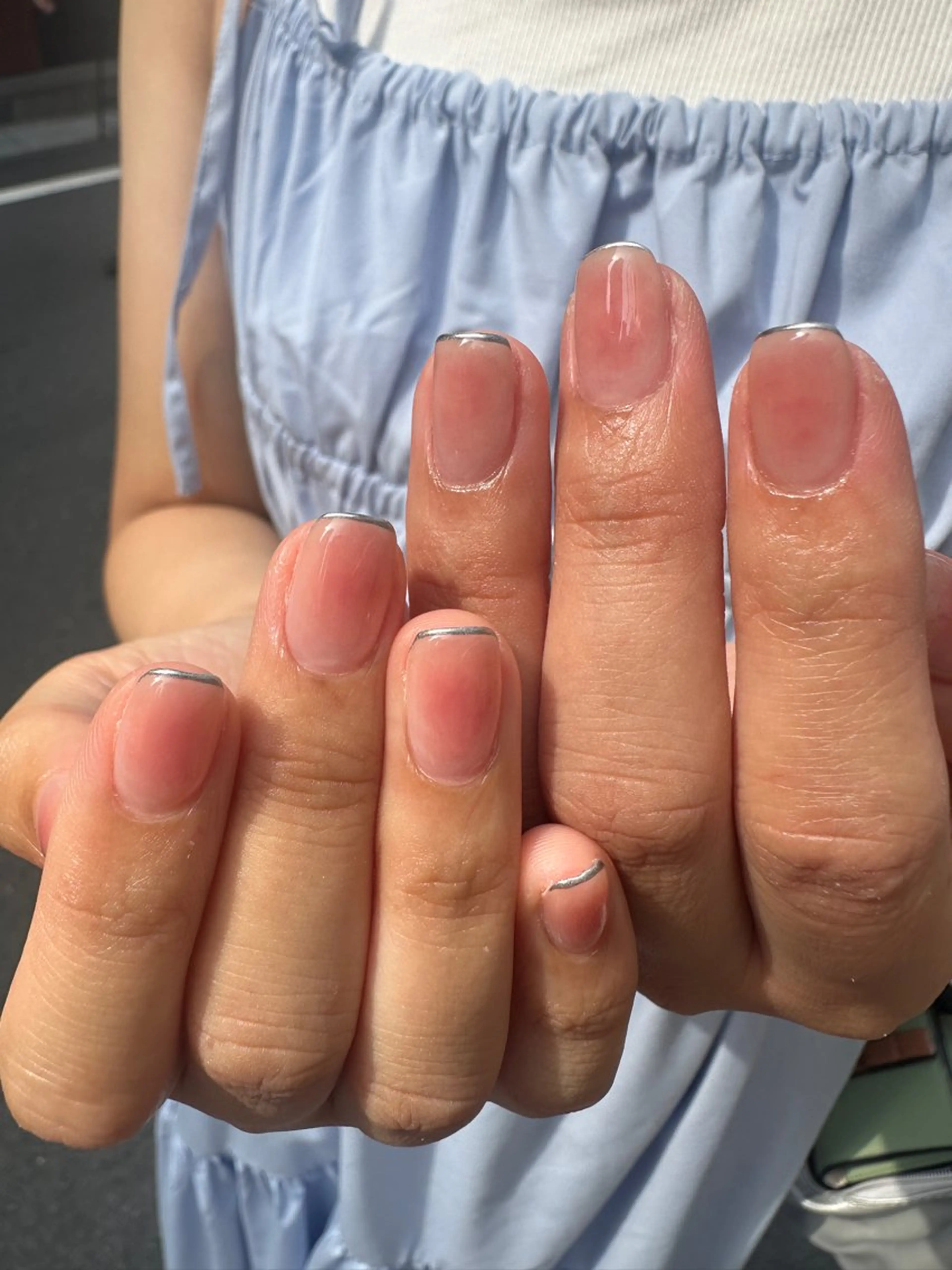 ネイル チークネイル hills harajukuのネイルデザイン