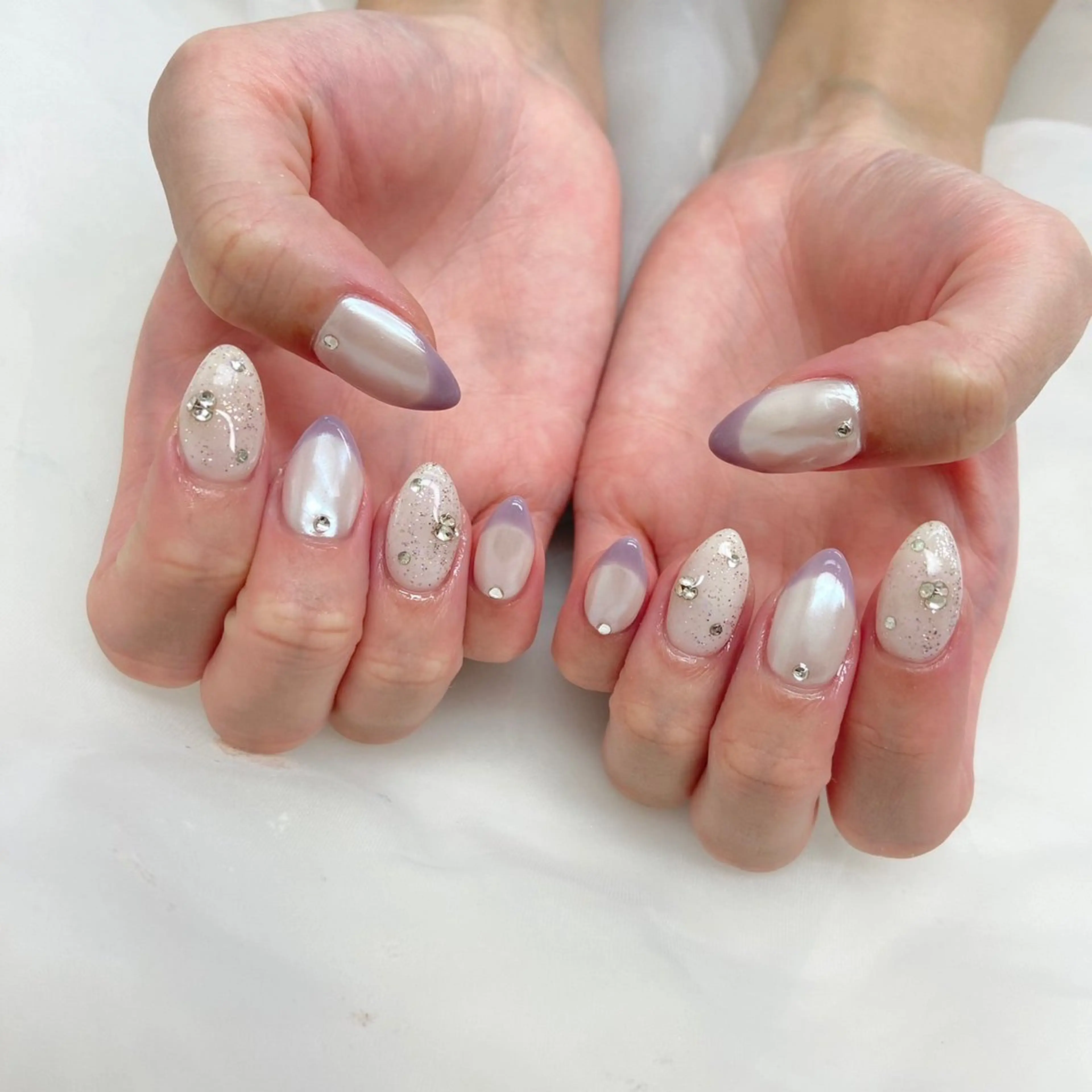 ミディアム ハンドネイル nail jaol池袋店所属・ネイルJaol 池袋のネイルデザイン