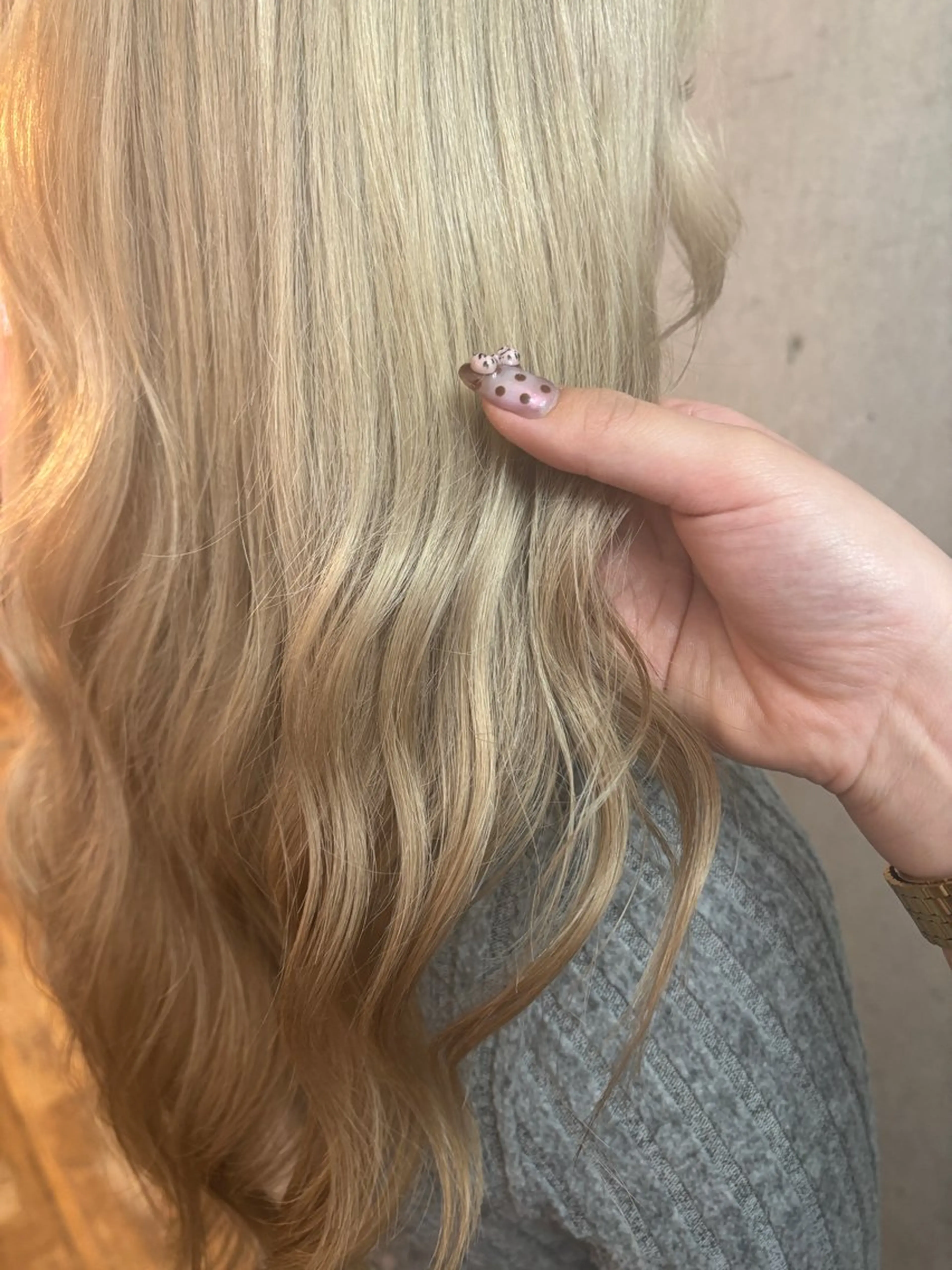 カラー ヘアカラー デザイン/ブリーチ ♡MIYUU♡のヘアスタイル