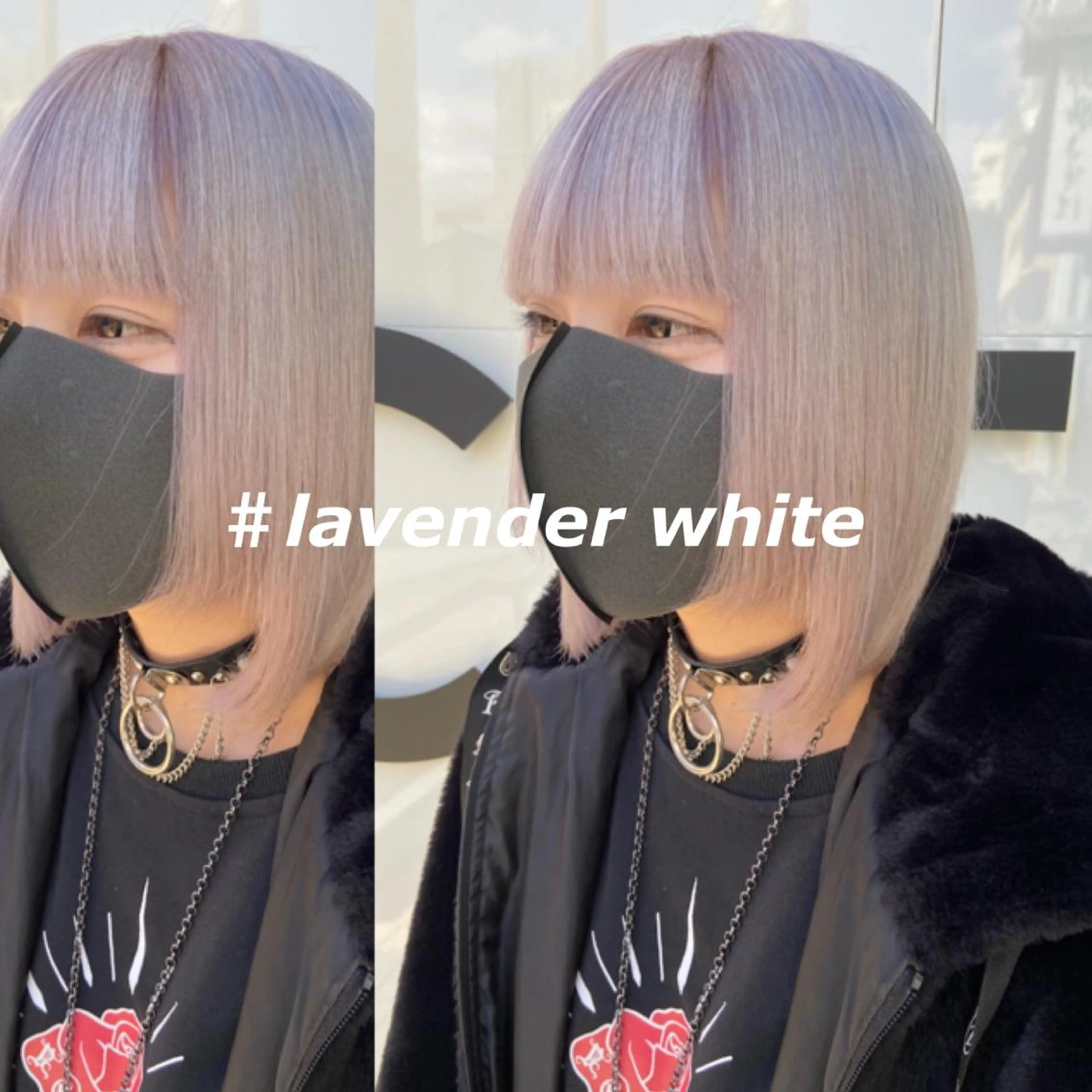 ミディアム ヘアカラー 淺谷 美紀のヘアスタイル