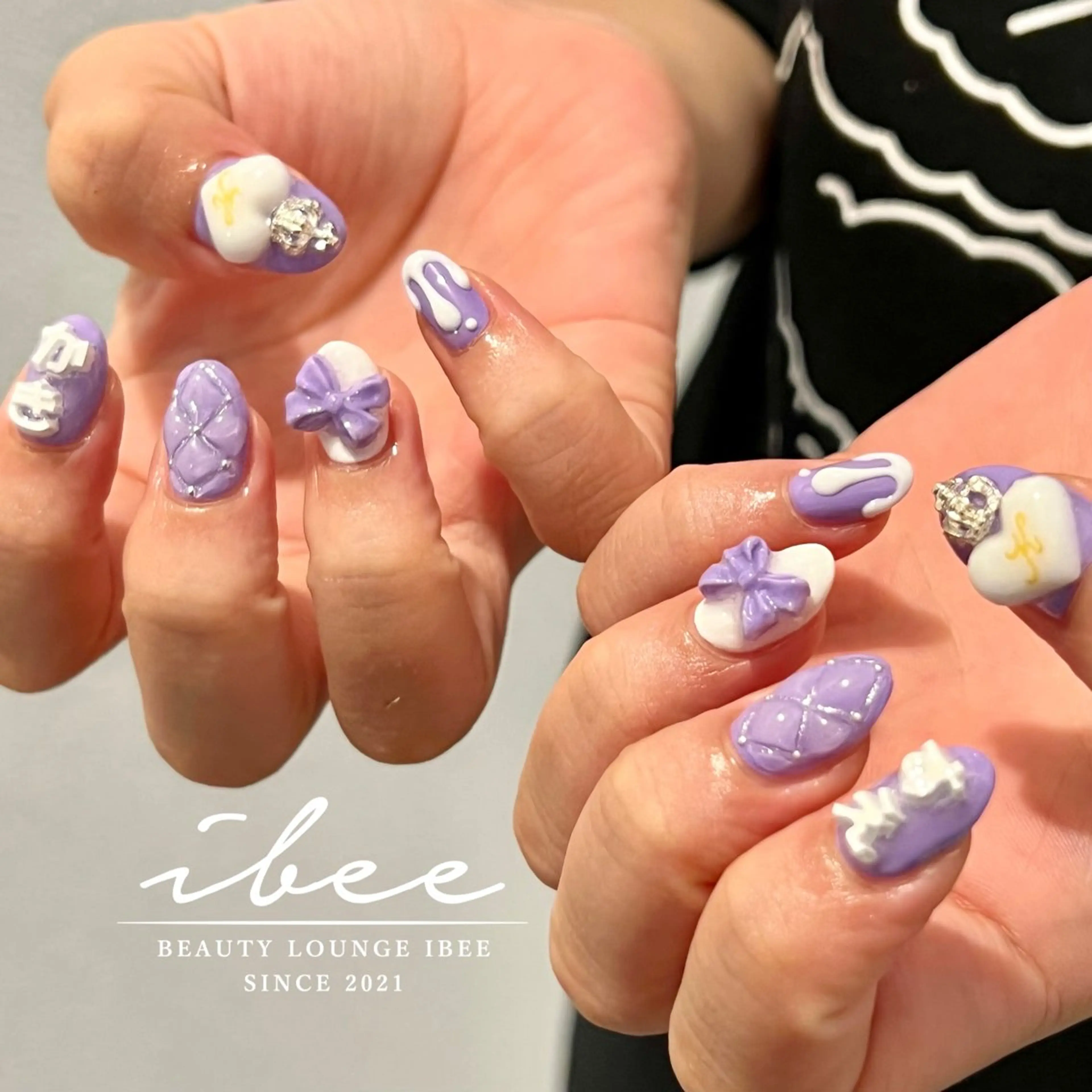 ネイル ハンドネイル ibee nail 🤍yumiのネイルデザイン