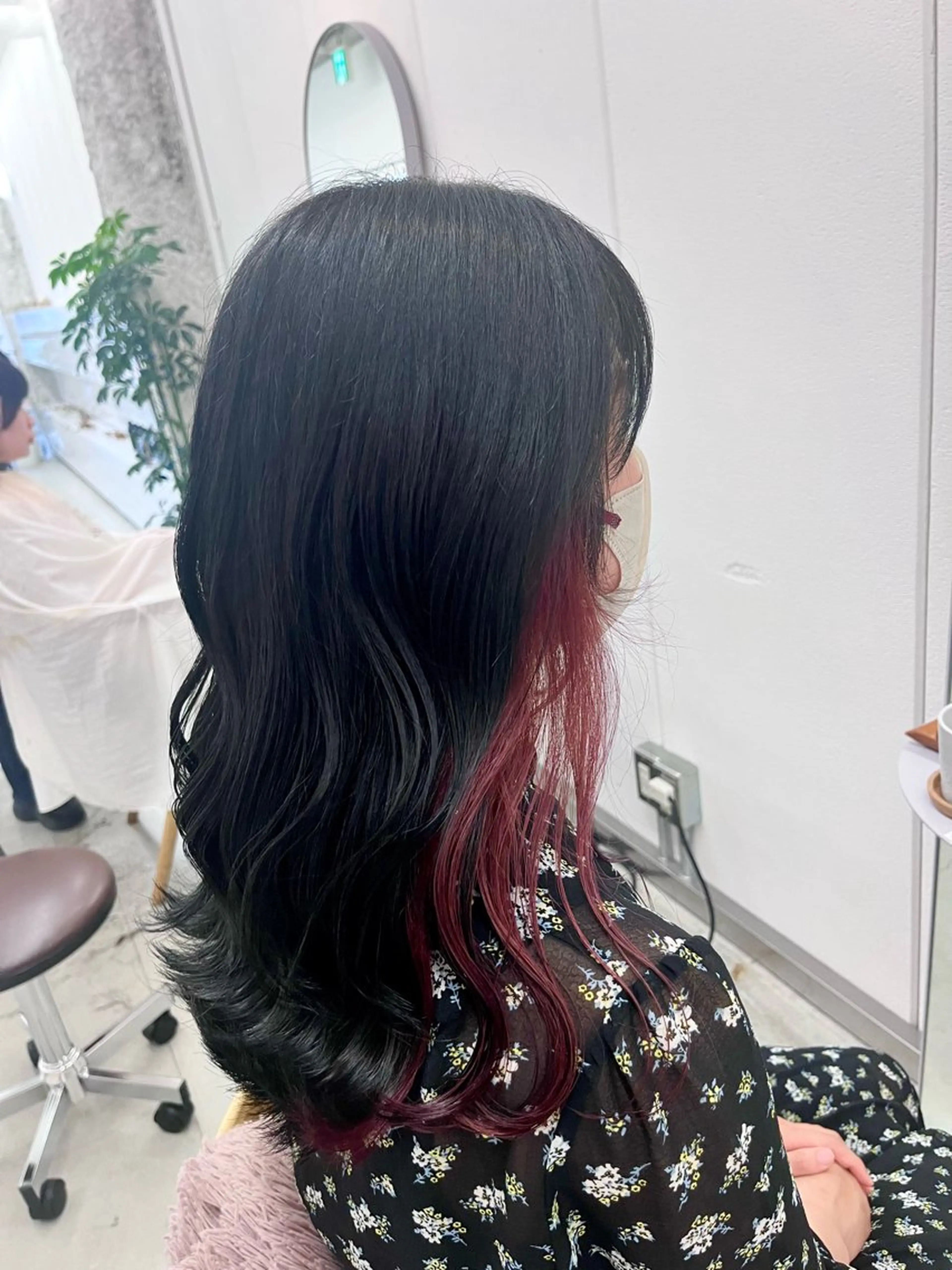 ロング カラー インナーカラー 暖色カラー／ ヘアセット🌛櫻井舞のヘアスタイル
