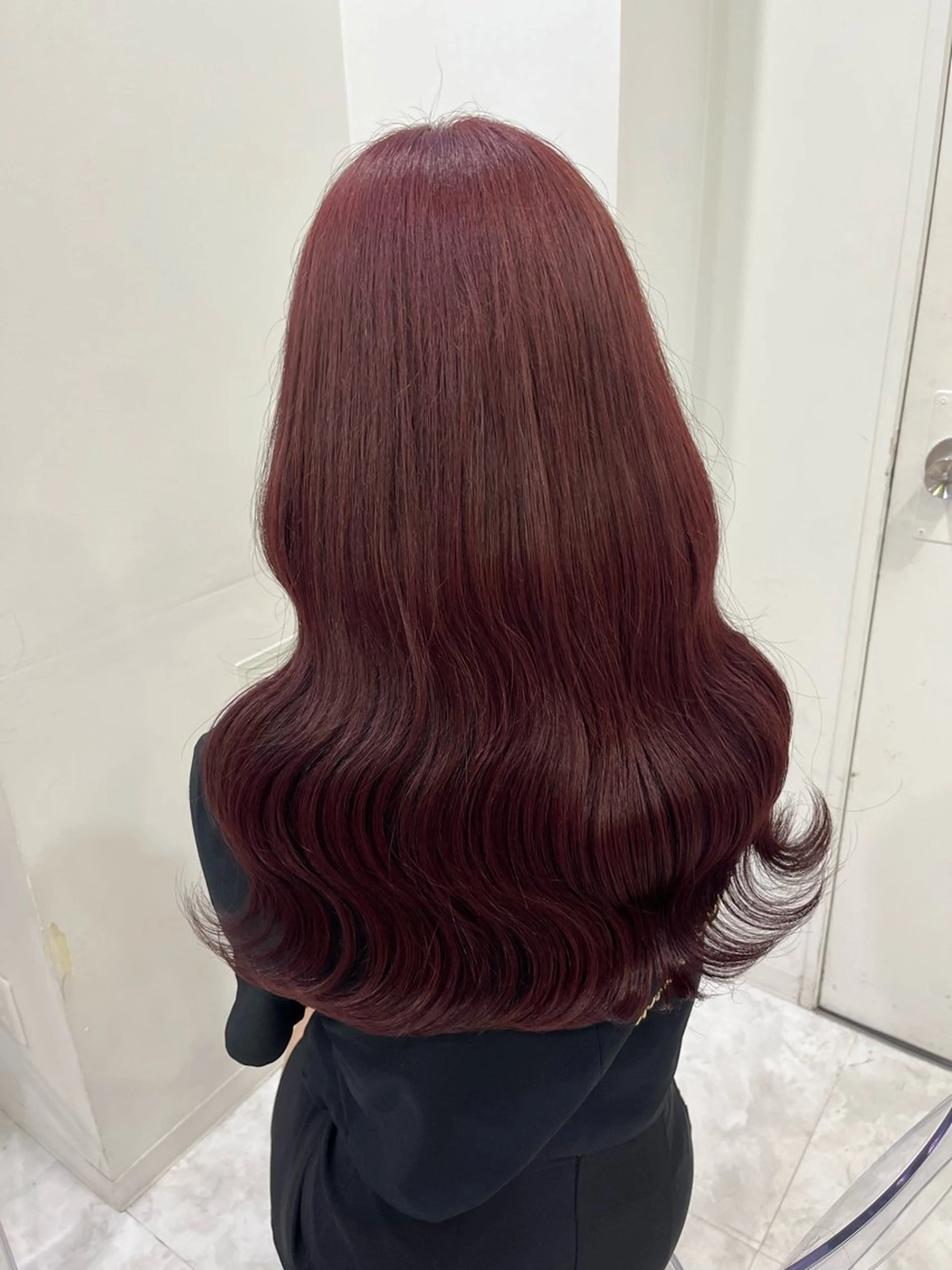 ロング カラー ヘアカラー ダメージレスハイ トーン💖kanonのヘアスタイル